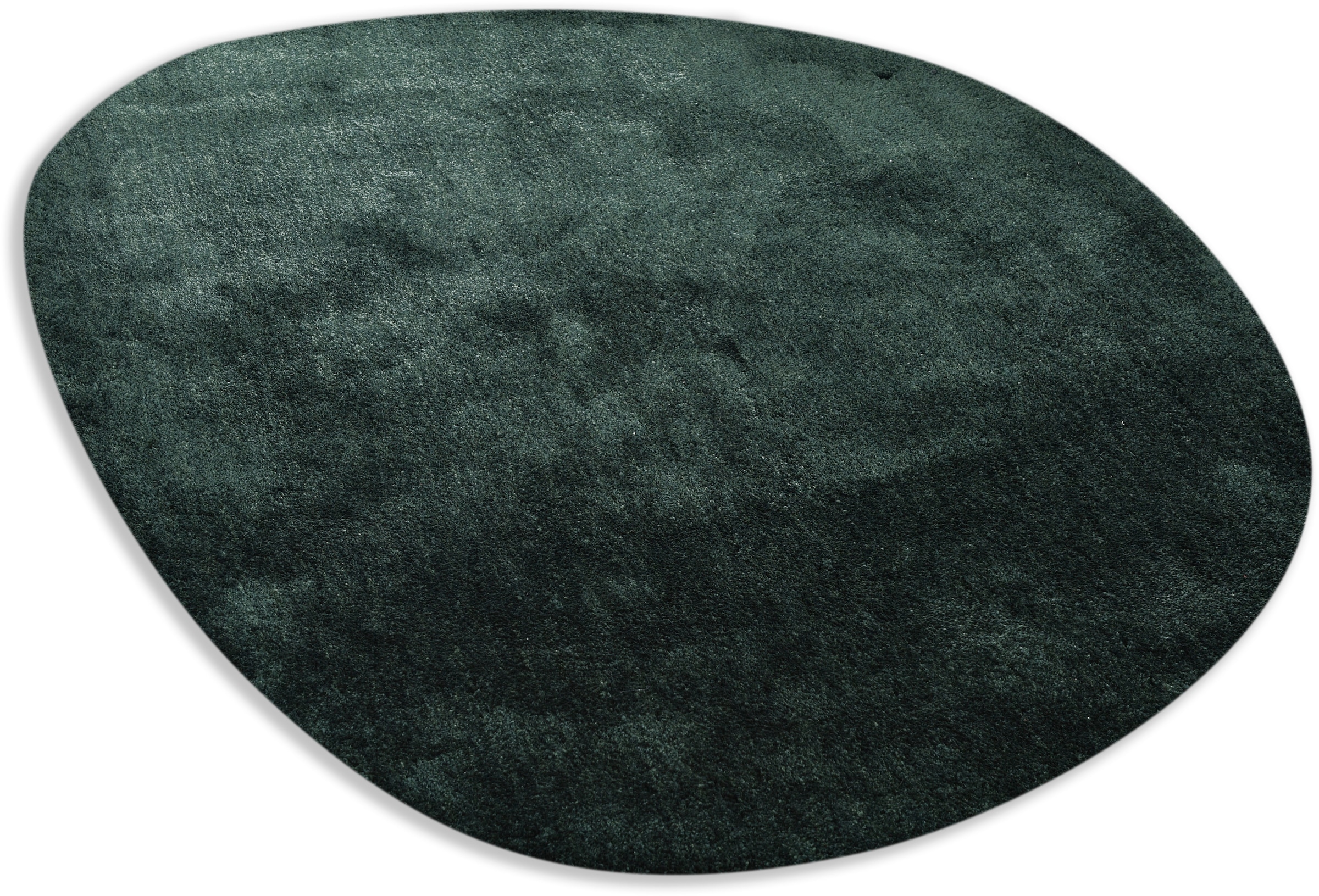 TOM TAILOR HOME Hochflor-Teppich »Shaggy Teppich Cozy«, oval, 25 mm Höhe, Uni Farben, auch in Pastell Farben, weich & kuschelig
