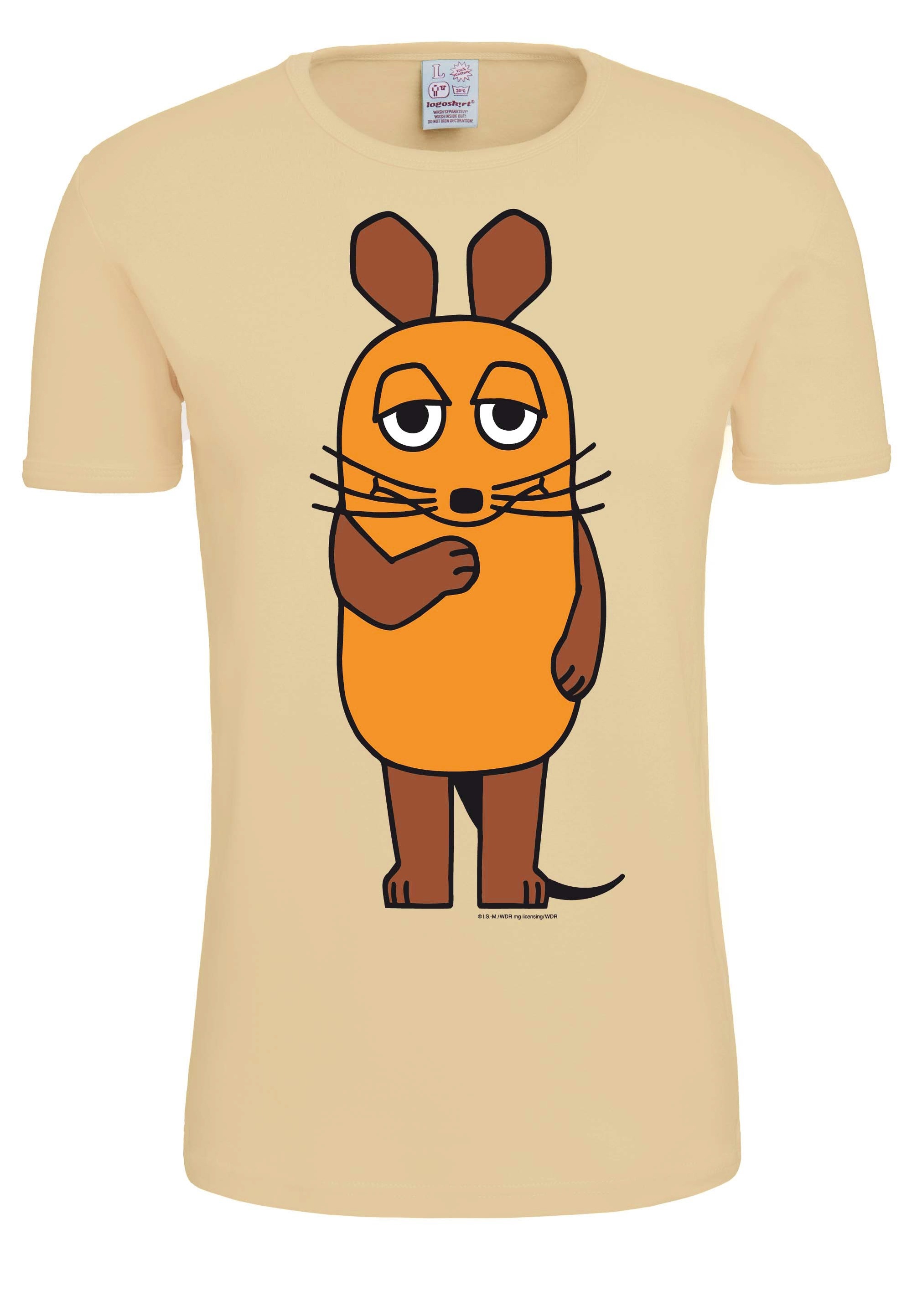 Thumbnail - LOGOSHIRT T-Shirt "Die Sendung mit der Maus" mit lizenziertem Design