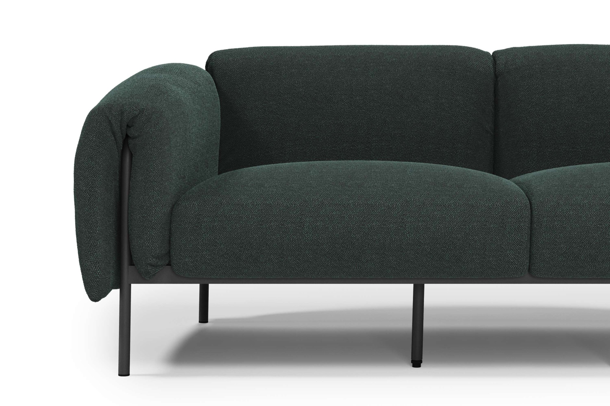 andas 2-Sitzer »Lumi«, Outdoor Gartensofa, wetterfeste Materialien, Breite 186 cm