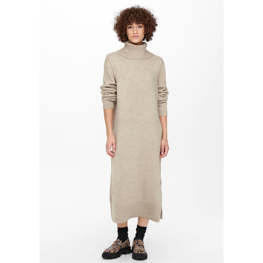 ONLY Strickkleid »ONLBRANDIE L/S ROLL NECK DRESS«