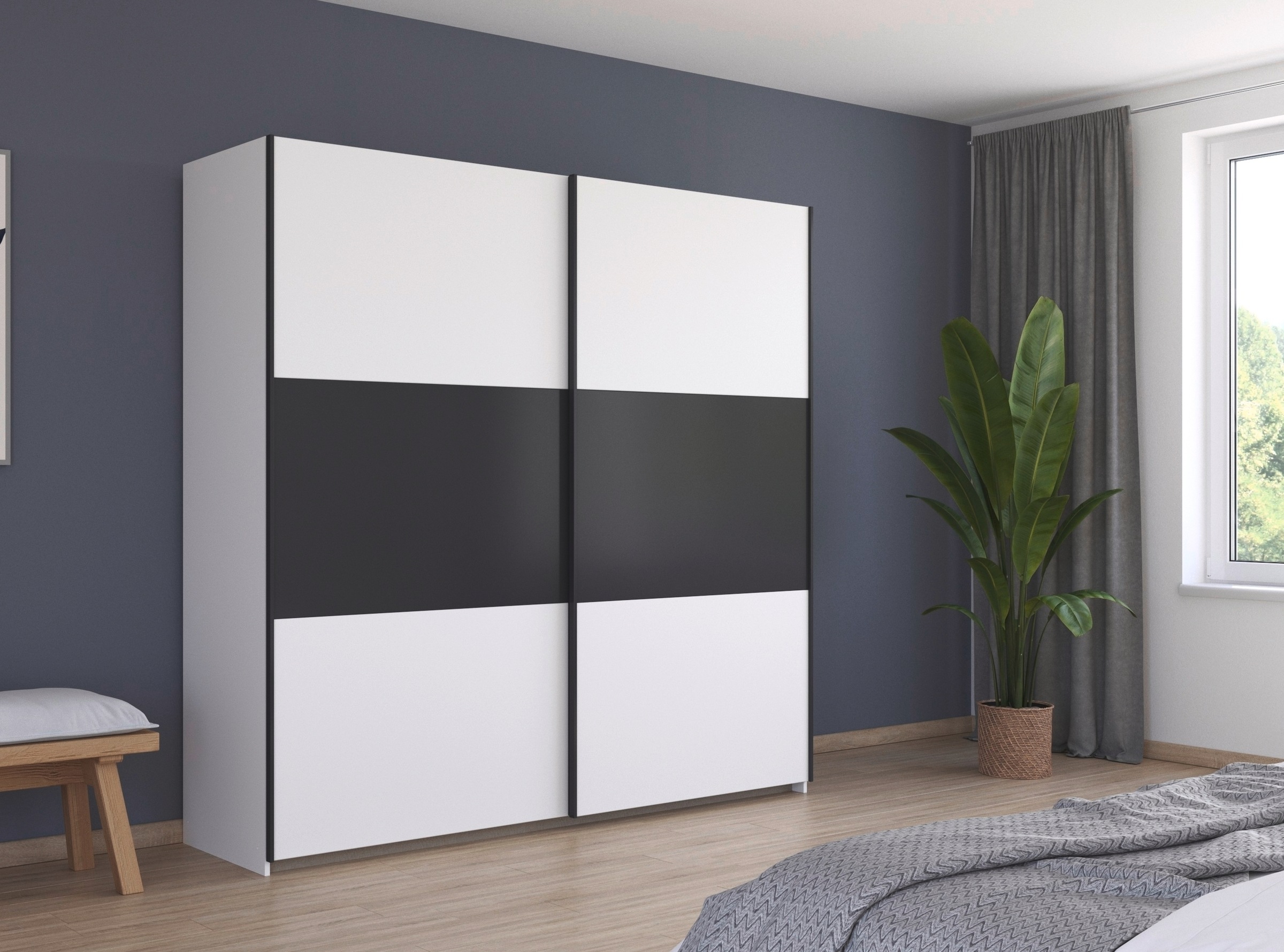 rauch Schwebetürenschrank "Kleiderschrank Schrank Garderobe Garderobenschra günstig online kaufen