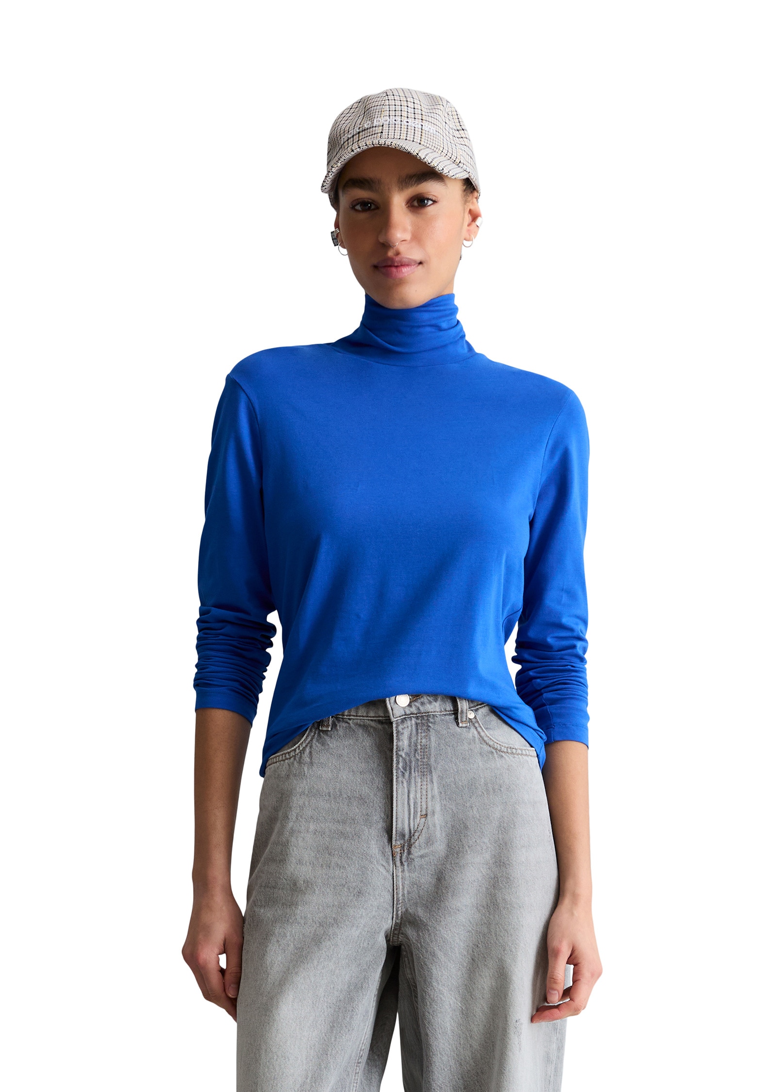 Marc OPolo DENIM Langarmshirt "aus elastischem Single Jersey" günstig online kaufen