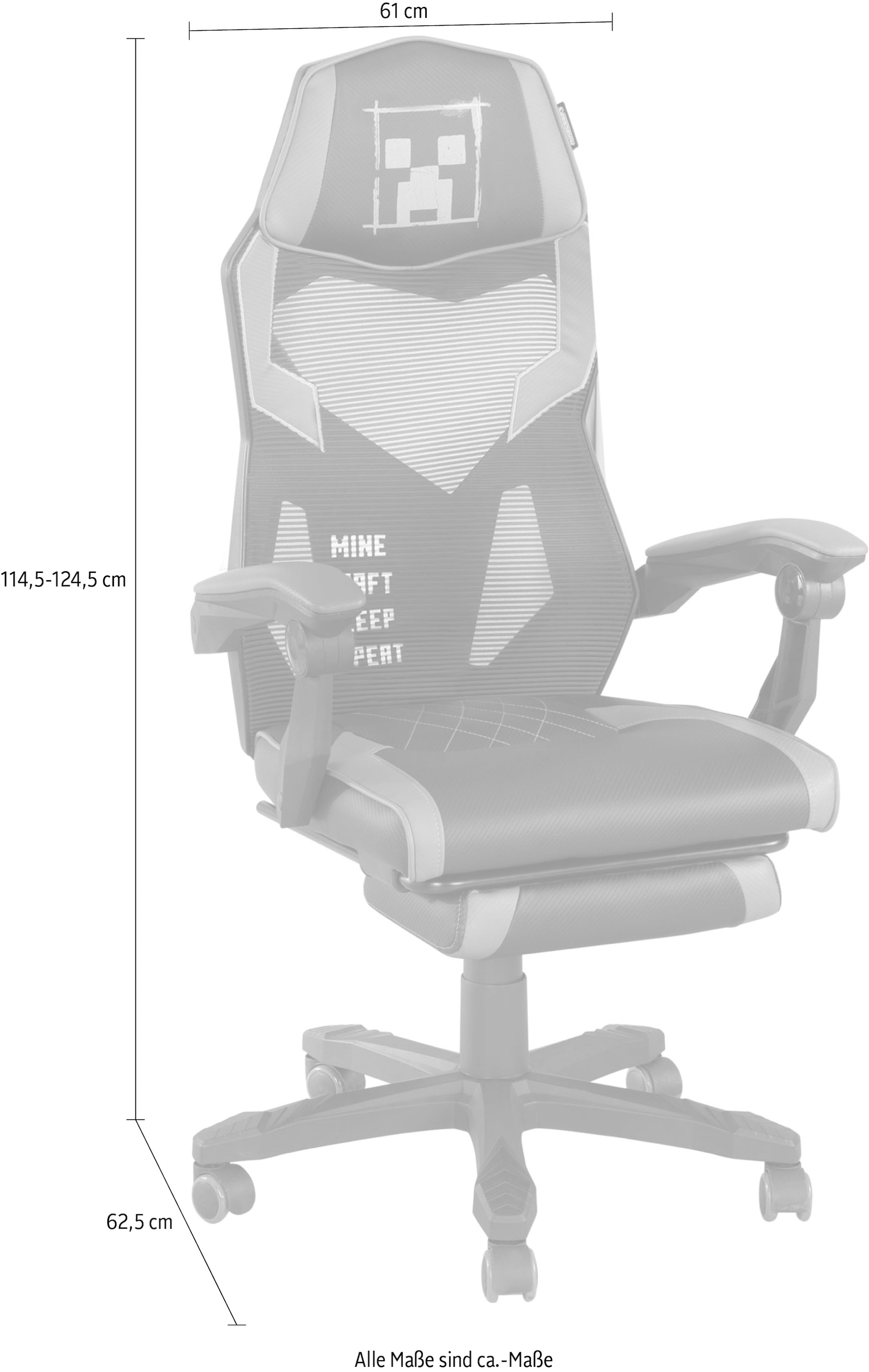 Phoenix Gaming-Stuhl () 1 Stk.Creeper Design