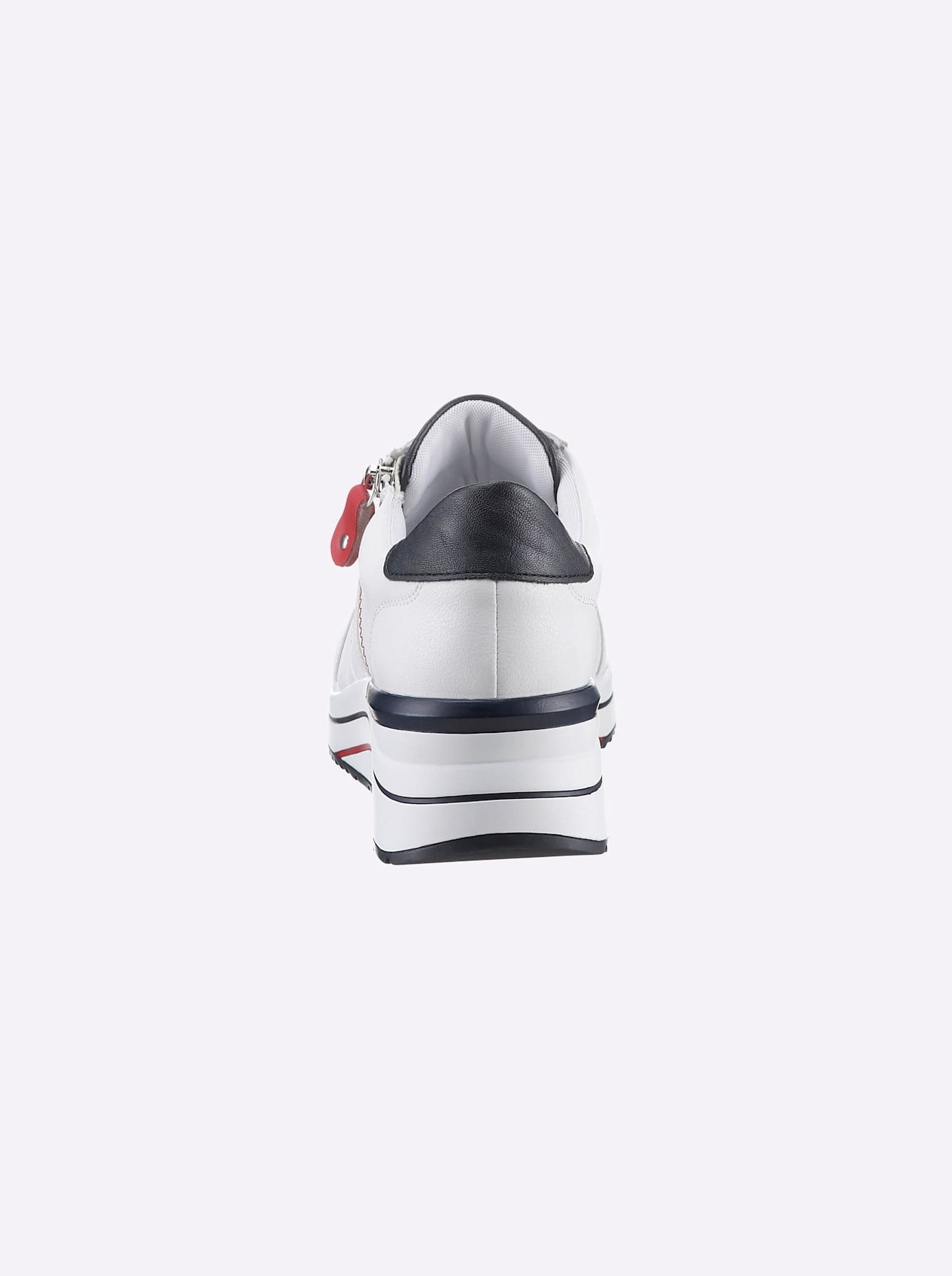 Remonte Damen Keilsneaker Weiß Dunkelblau 41 3
