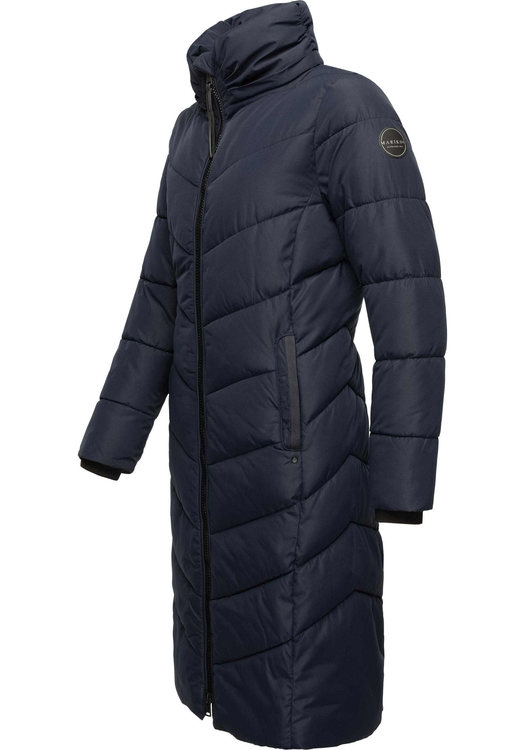 Marikoo Steppmantel »Sahnekatzii XIV-1« Wintermantel mit kuschlig warm wattiertem Kragen