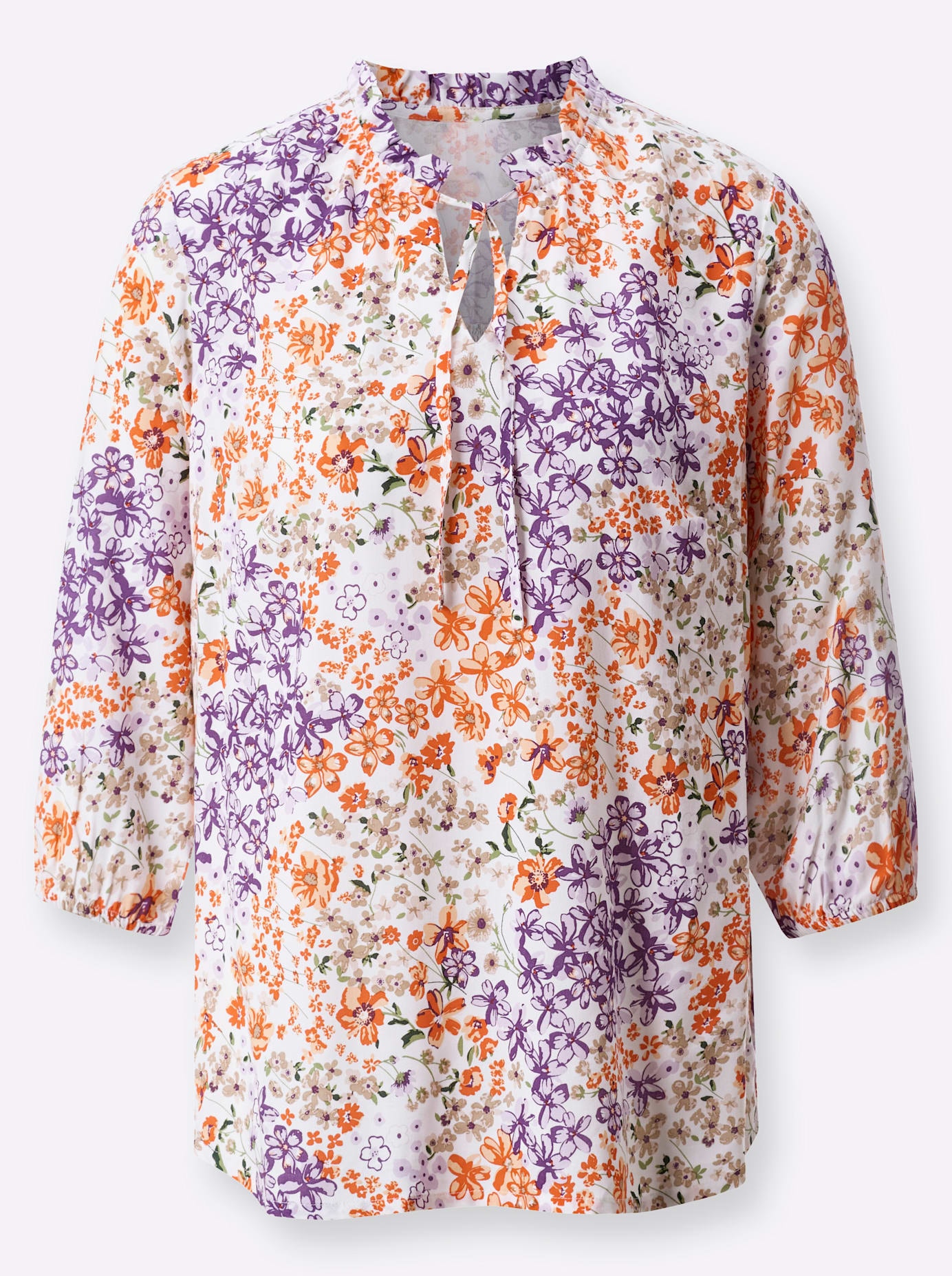 Classic Basics Druckbluse