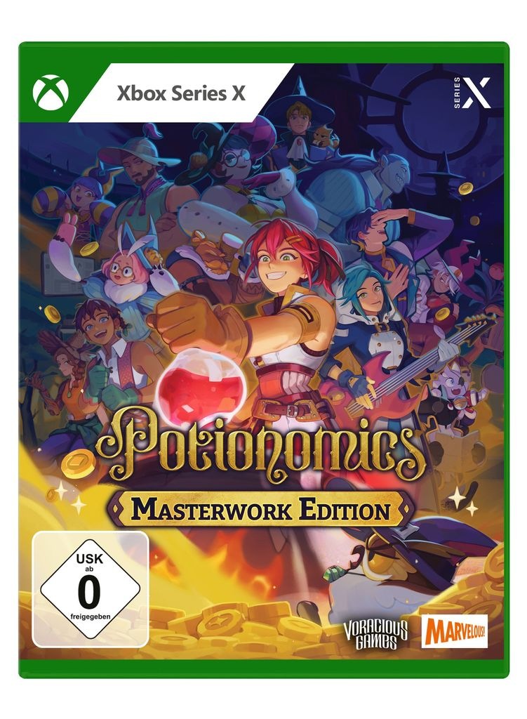 MARVELOUS GAMES Spielesoftware "Potionomics: Masterwork Edition", Xbox Series X, transparent, Spielesoftware