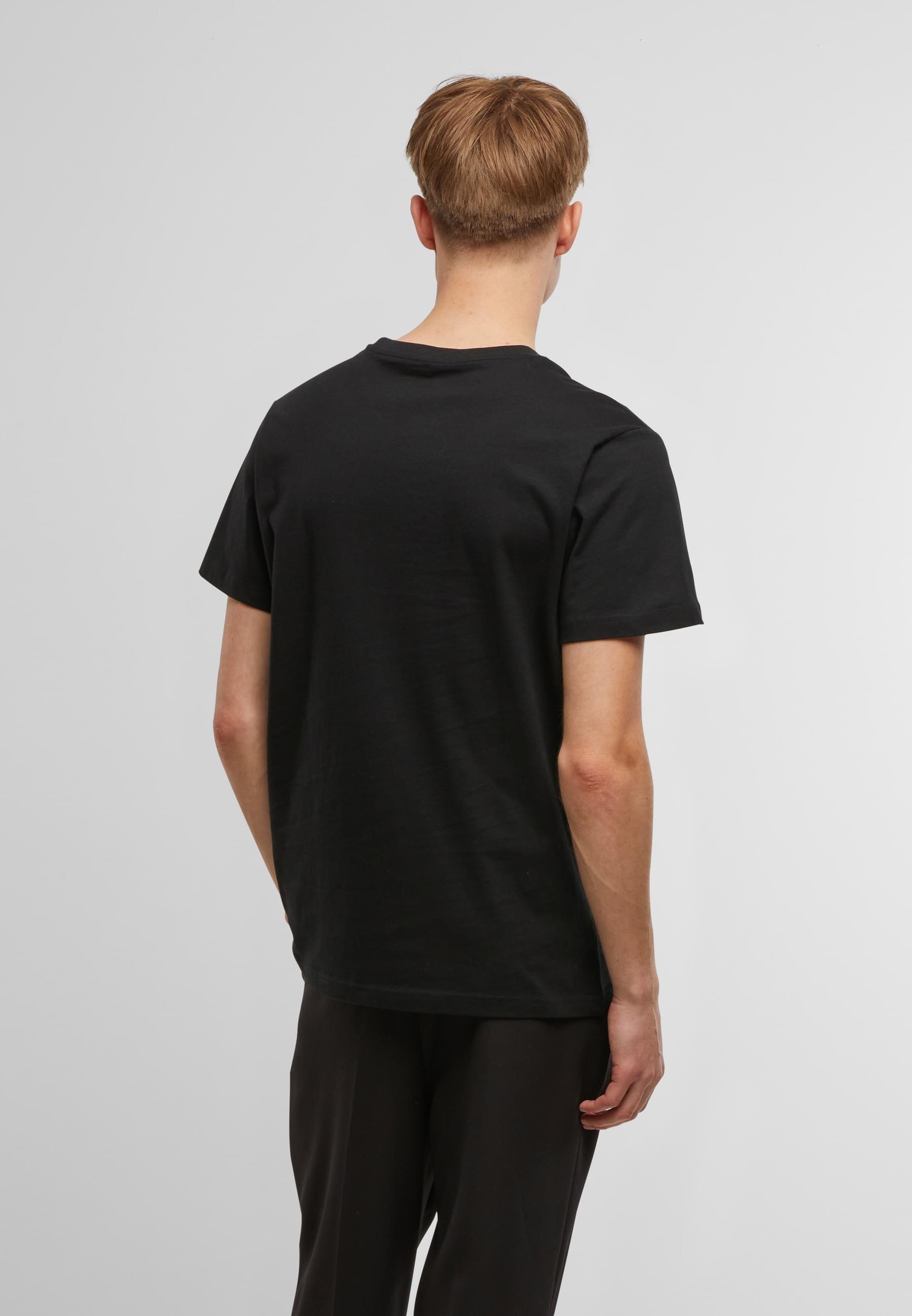 MisterTee T-Shirt »MisterTee Herren Penne Va Bene Tee EMB«, (1 tlg.)