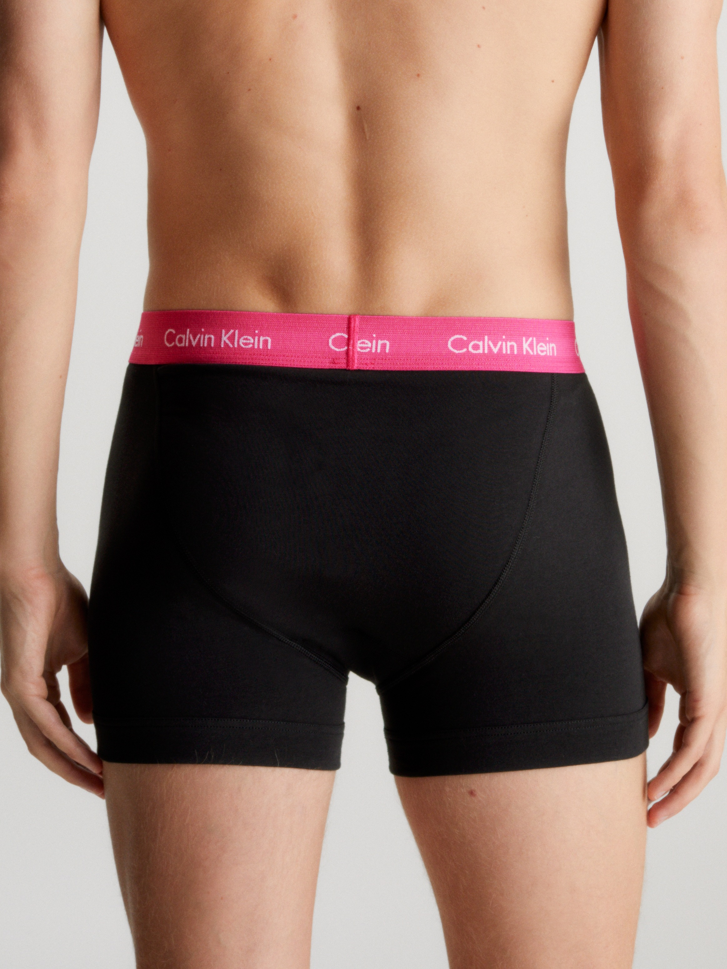 Calvin Klein Underwear Trunk »TRUNK 3PK«, (Packung, 3 St., 3er), mit praktischem Eingriff