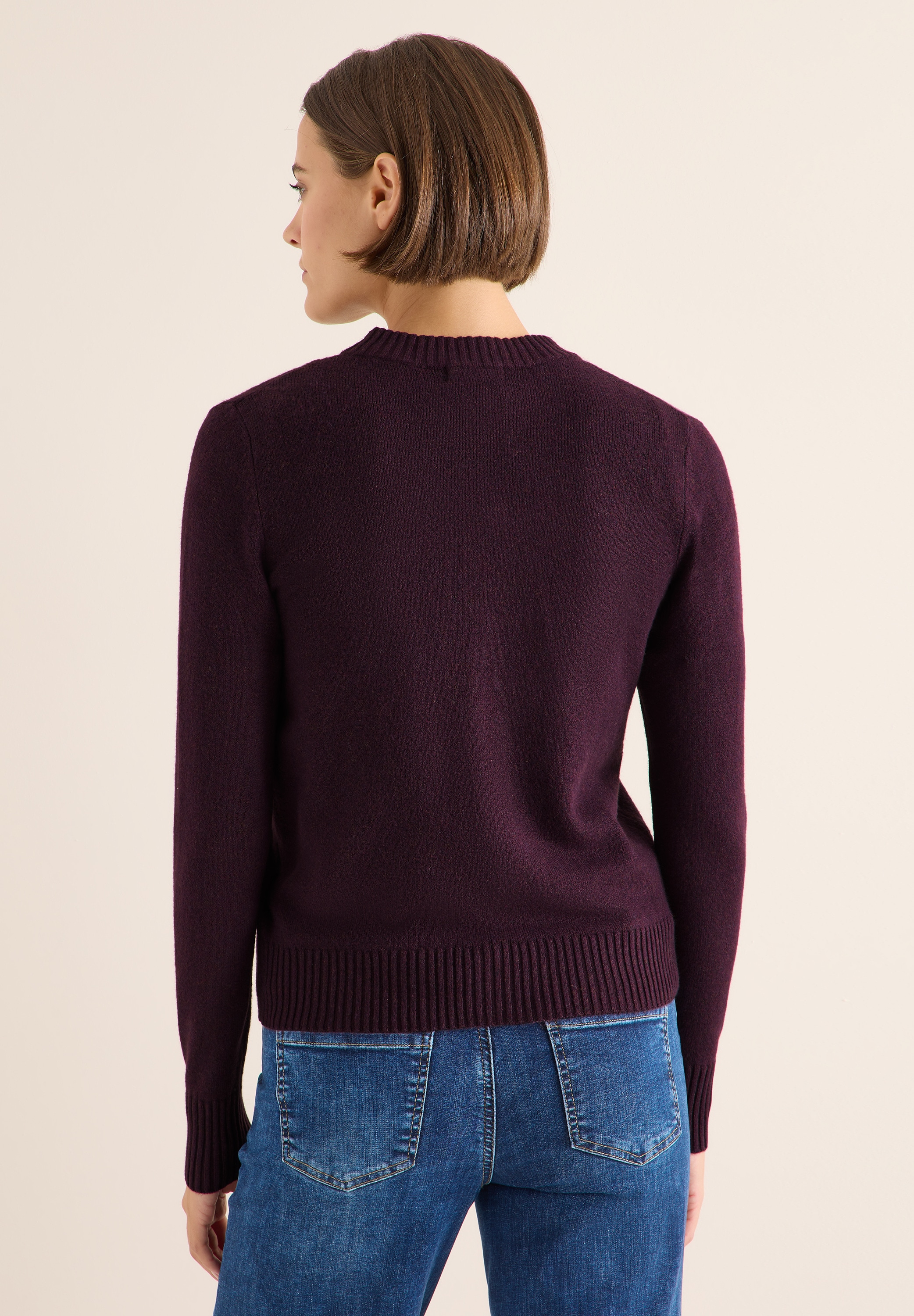 Cecil Cardigan, im angenehmen Materialmix