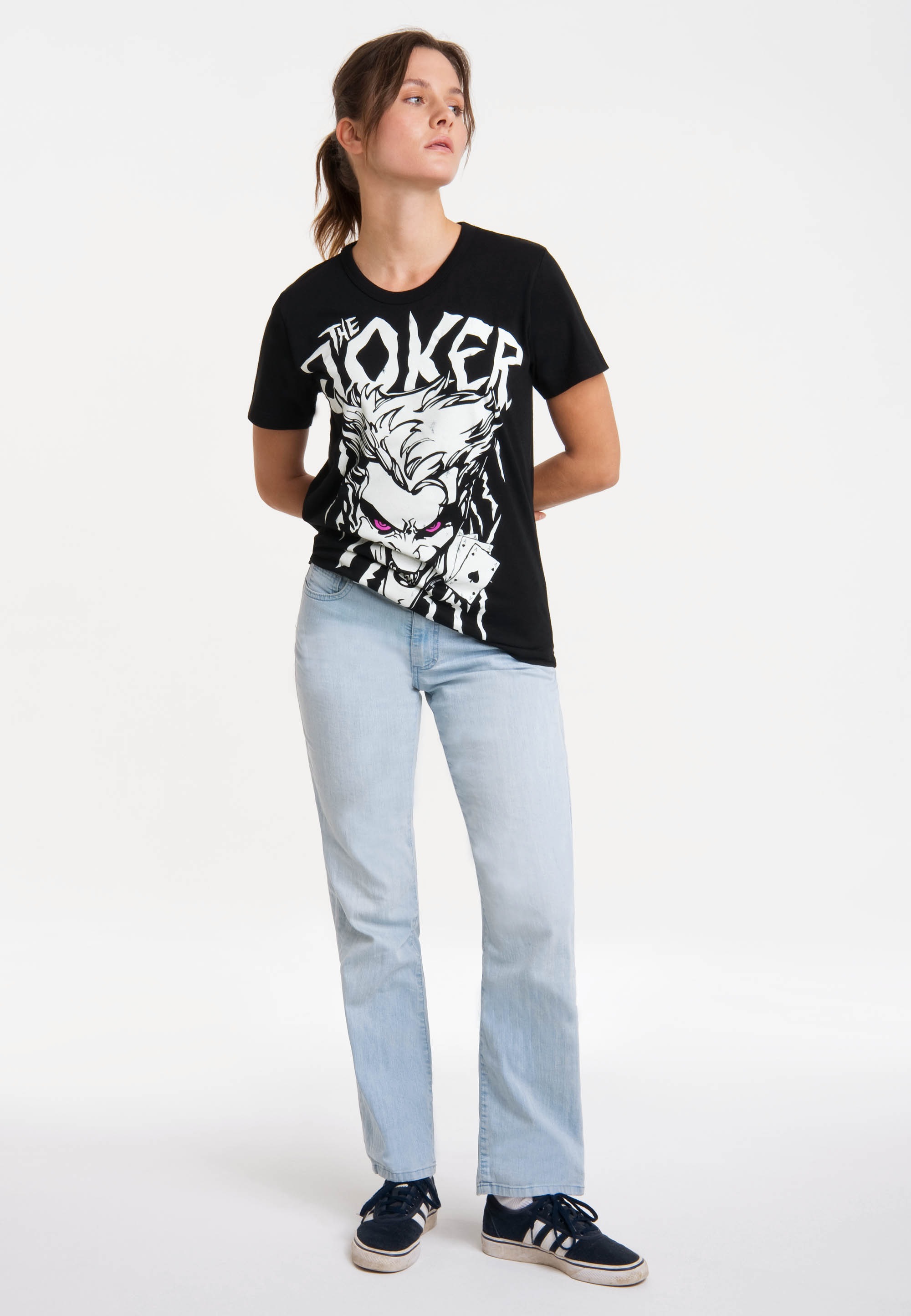 LOGOSHIRT T-Shirt »DC Comics - Joker«, mit lizenziertem Print