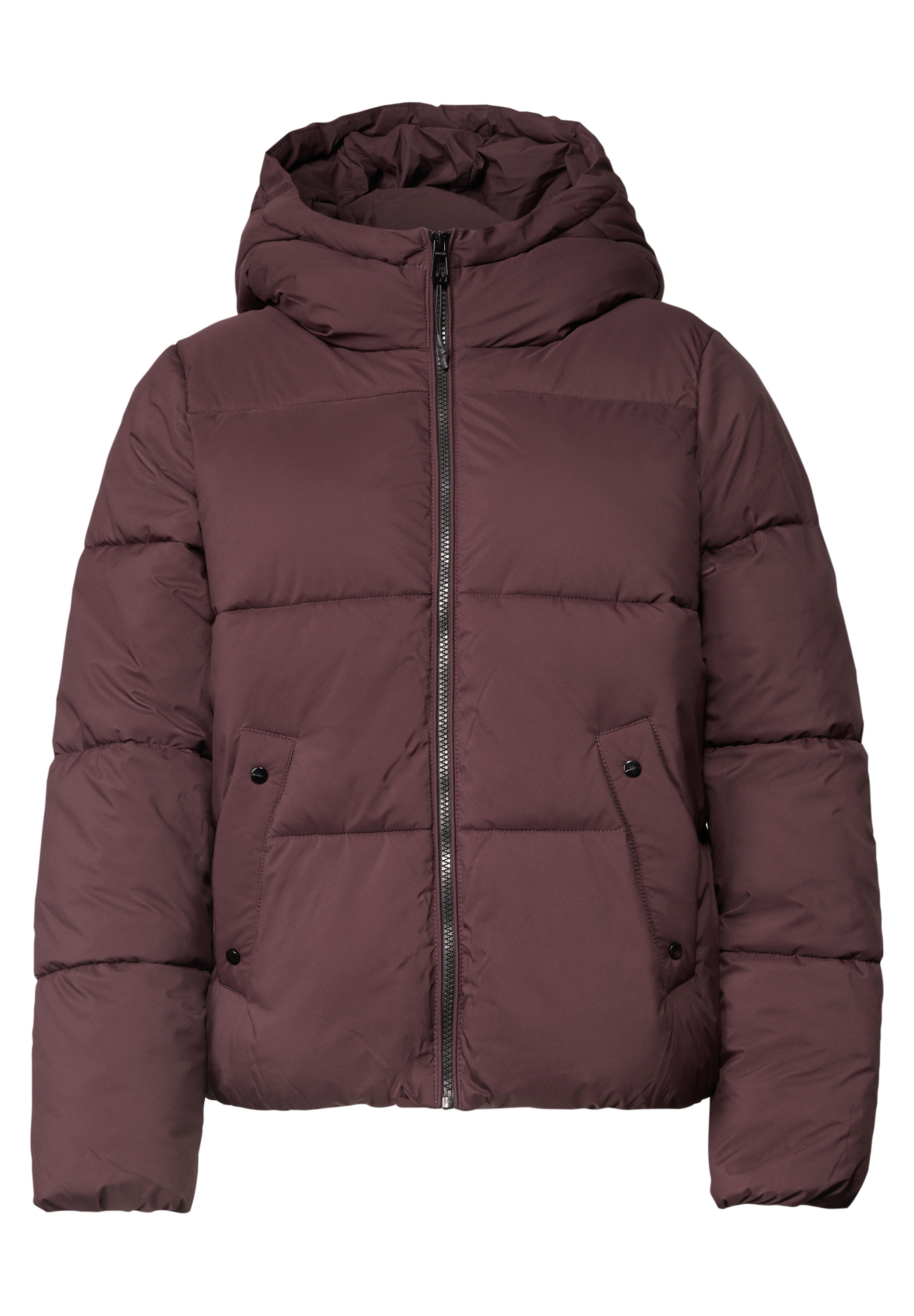 STREET ONE STUDIO Steppjacke mit Kapuze mit moderner Steppung