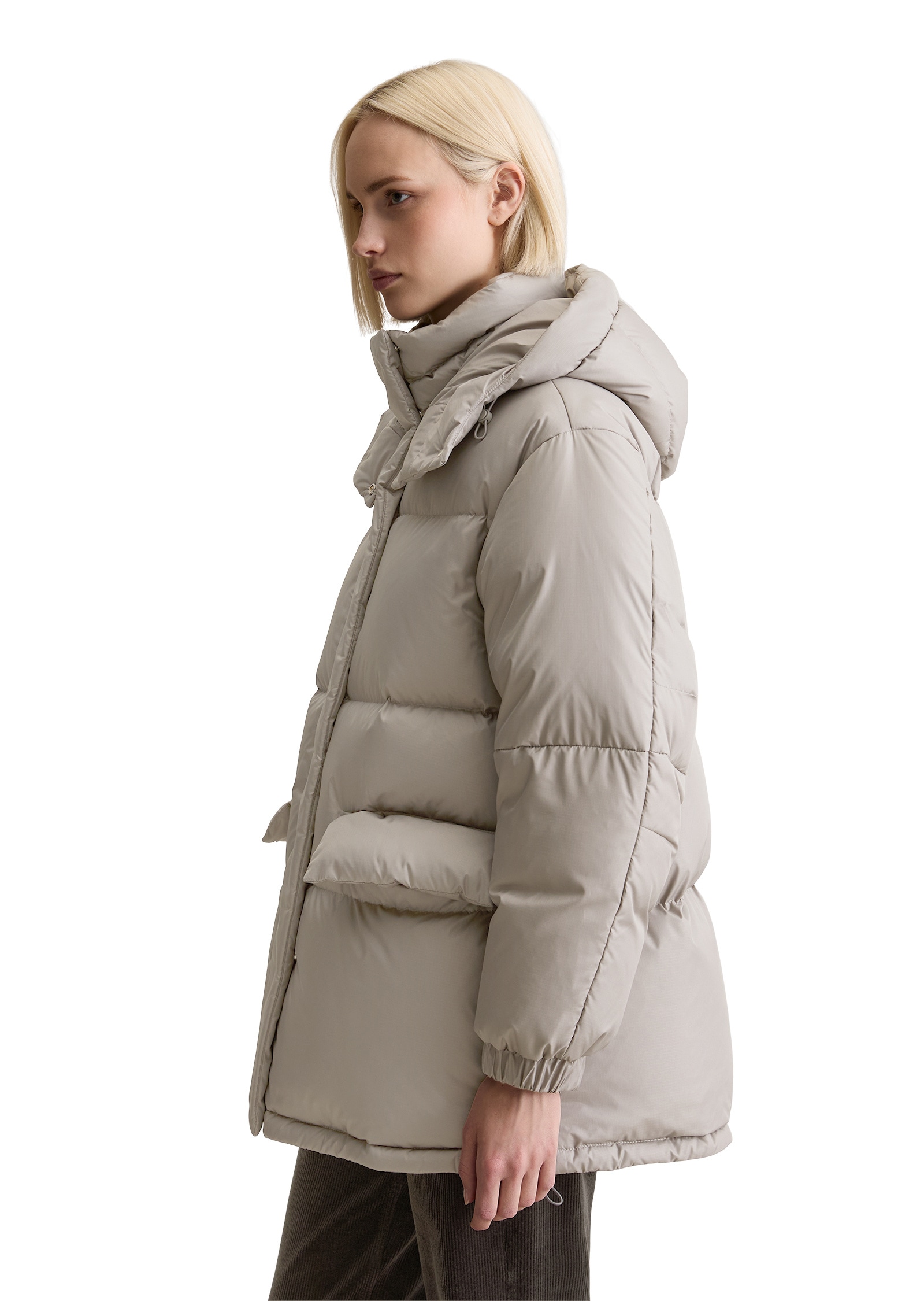 Marc O'Polo DENIM Outdoorjacke »aus recyceltem Polyester-Ripstop« ohne Kapuze