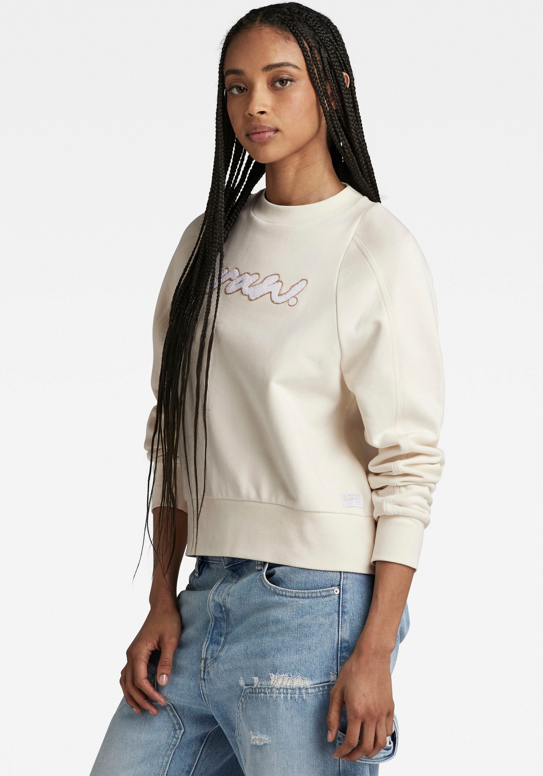 G-STAR Sweatshirt Cornely raw dot raglan günstig online kaufen