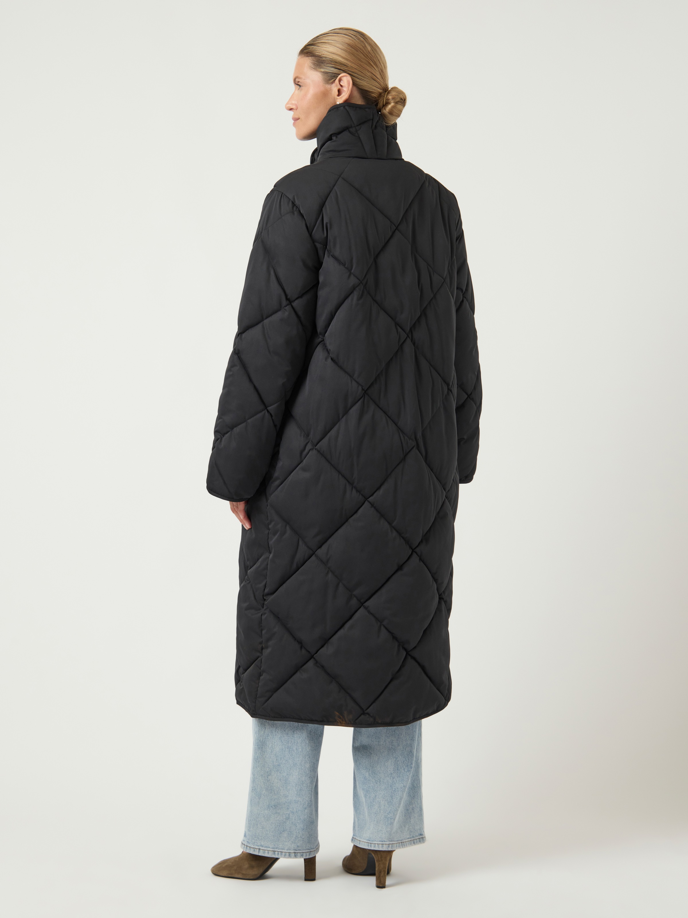 Y.A.S Steppmantel "YASSELURA LS LONG PADDED COAT S. NOOS" günstig online kaufen