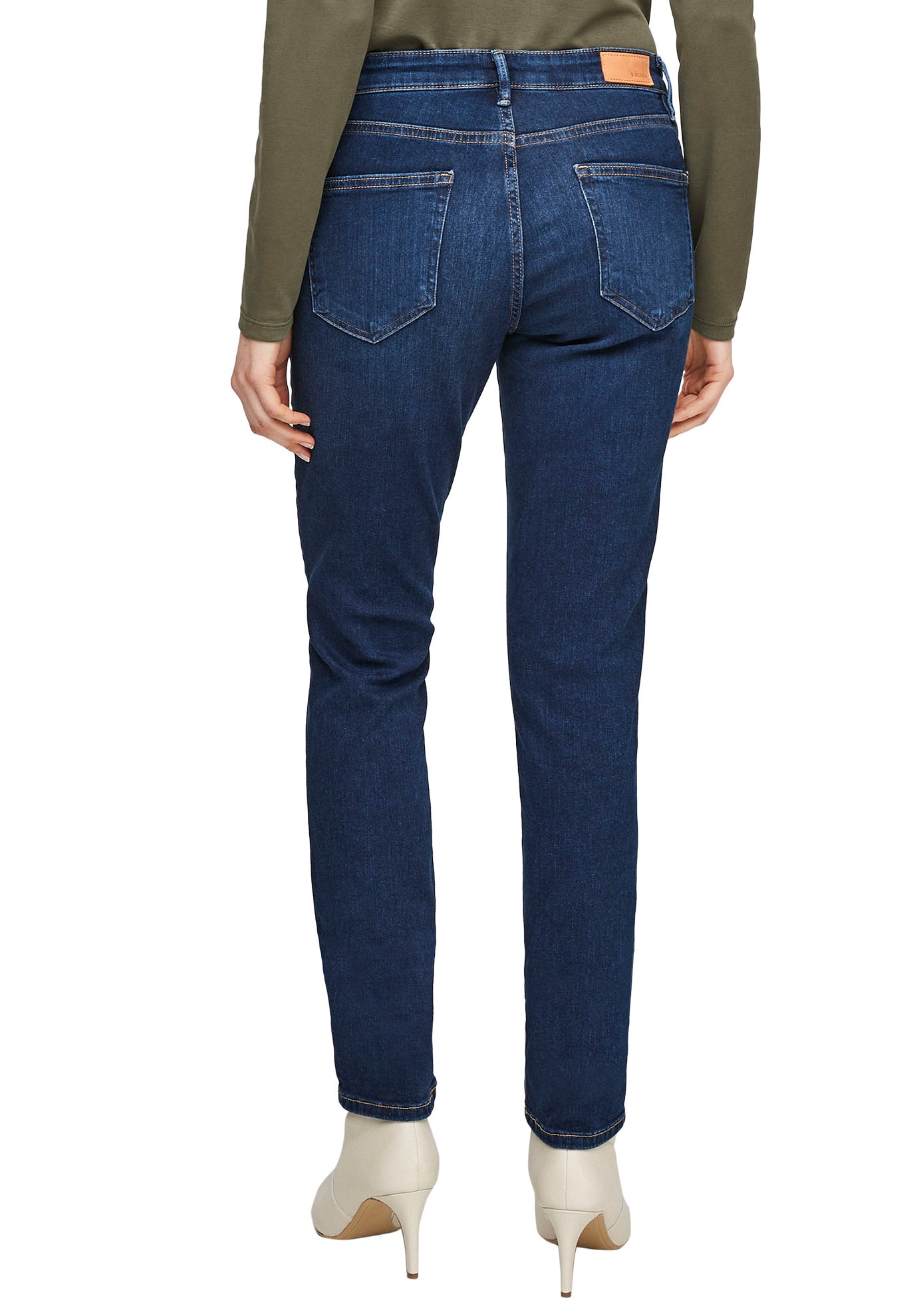 s.Oliver Slim-fit-Jeans »Betsy«, mit Stretch, in 5-Pocket Form