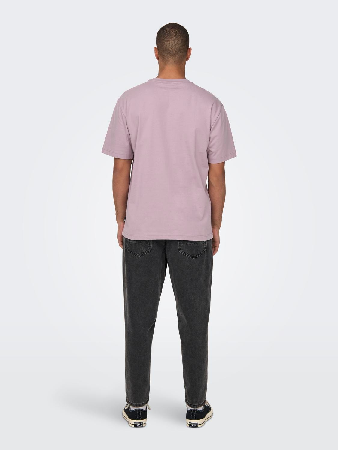 ONLY & SONS Rundhalsshirt »ONSFRED RLX SS TEE«