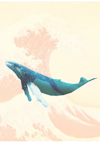 Komar Vliestapete »Whale Voyage« 200x280 cm ...