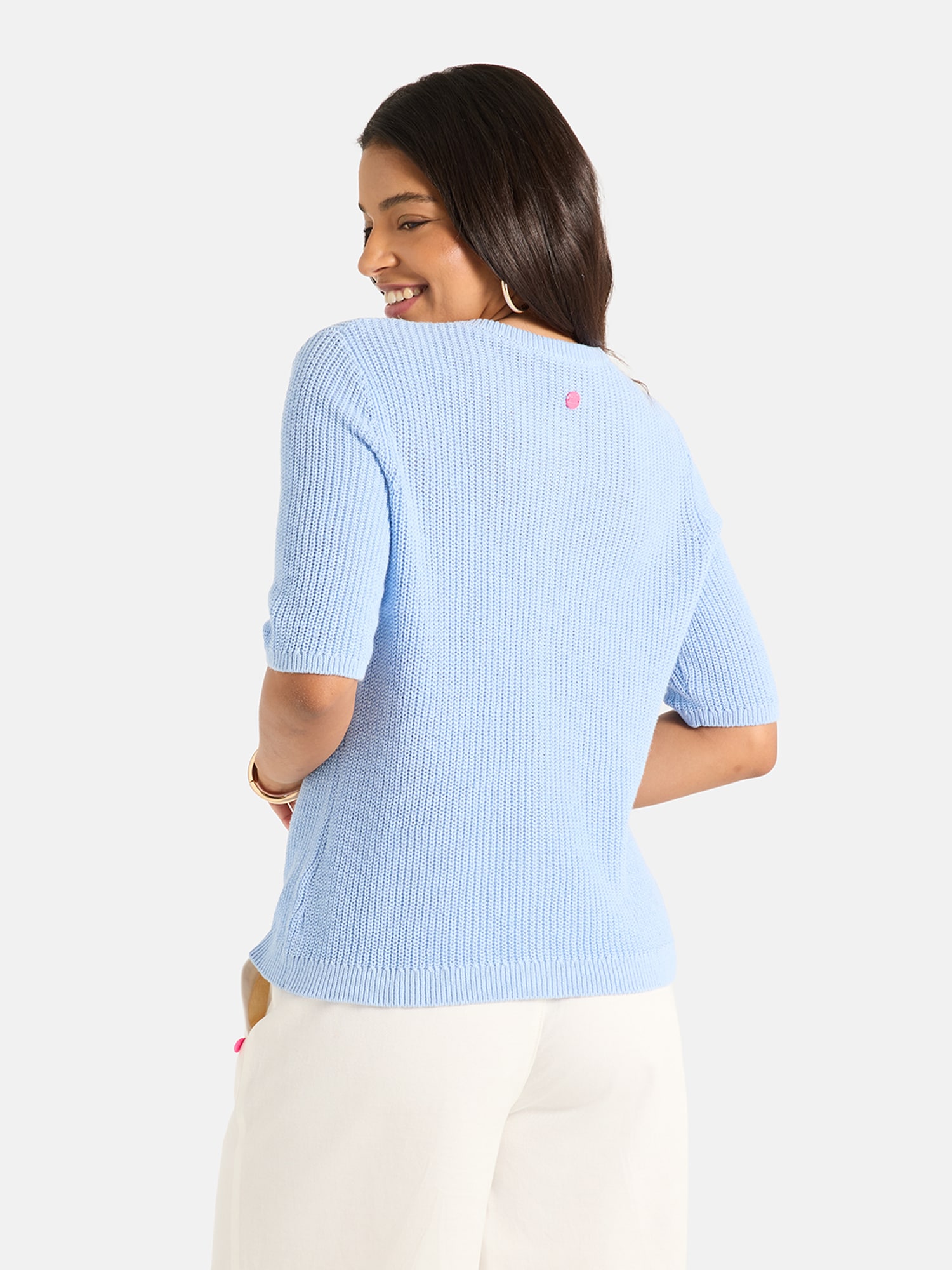 Lieblingsstück Strickjacke »NinonL« 70% Baumwolle, 30% Leinen
