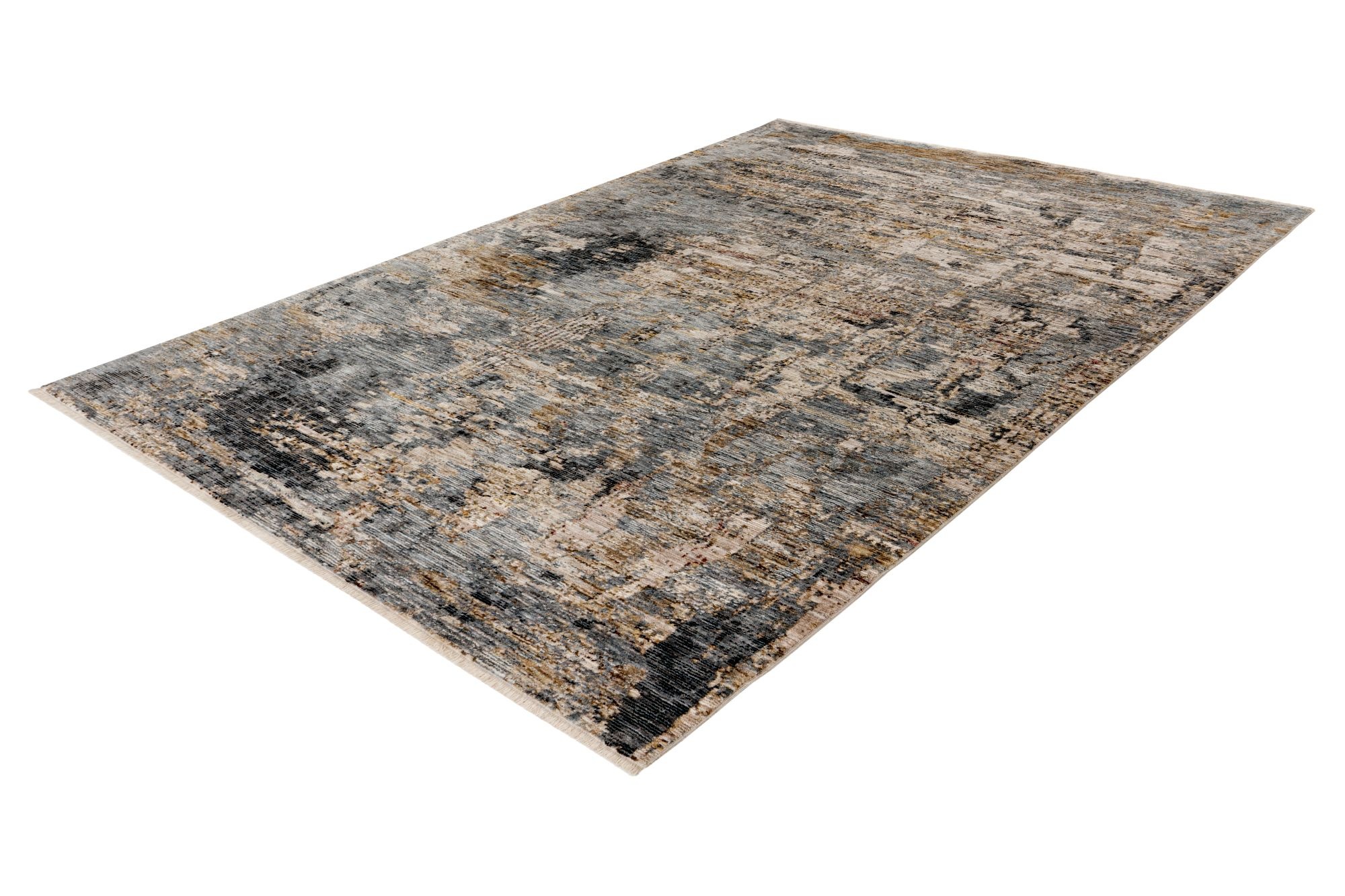 Thumbnail - Kayoom Teppich "Pono 723" rechteckig 10 mm Höhe Kurzflor