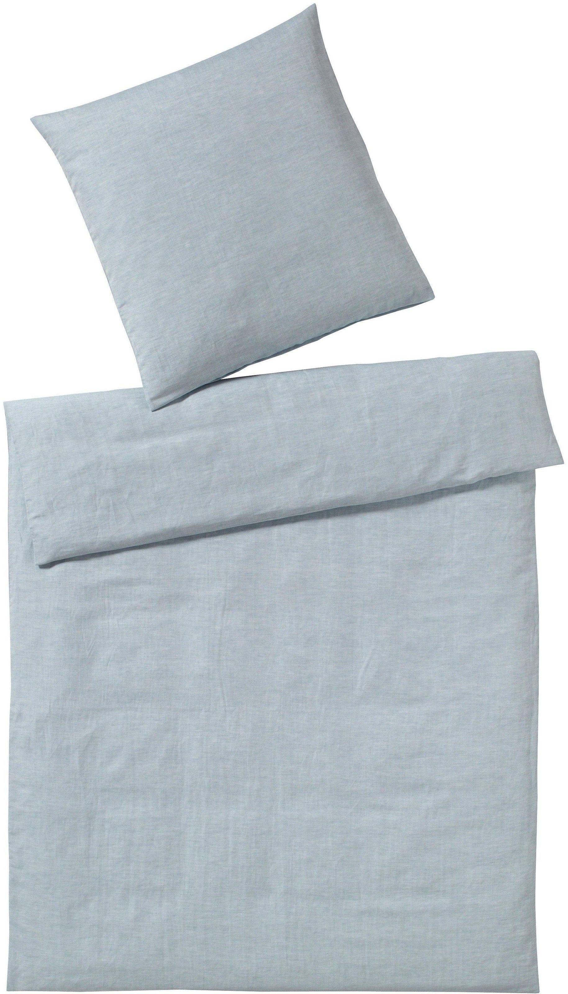 Elegante Bettwäsche "Pure Leinen" 2 Stk. angenehmes Material günstig online kaufen