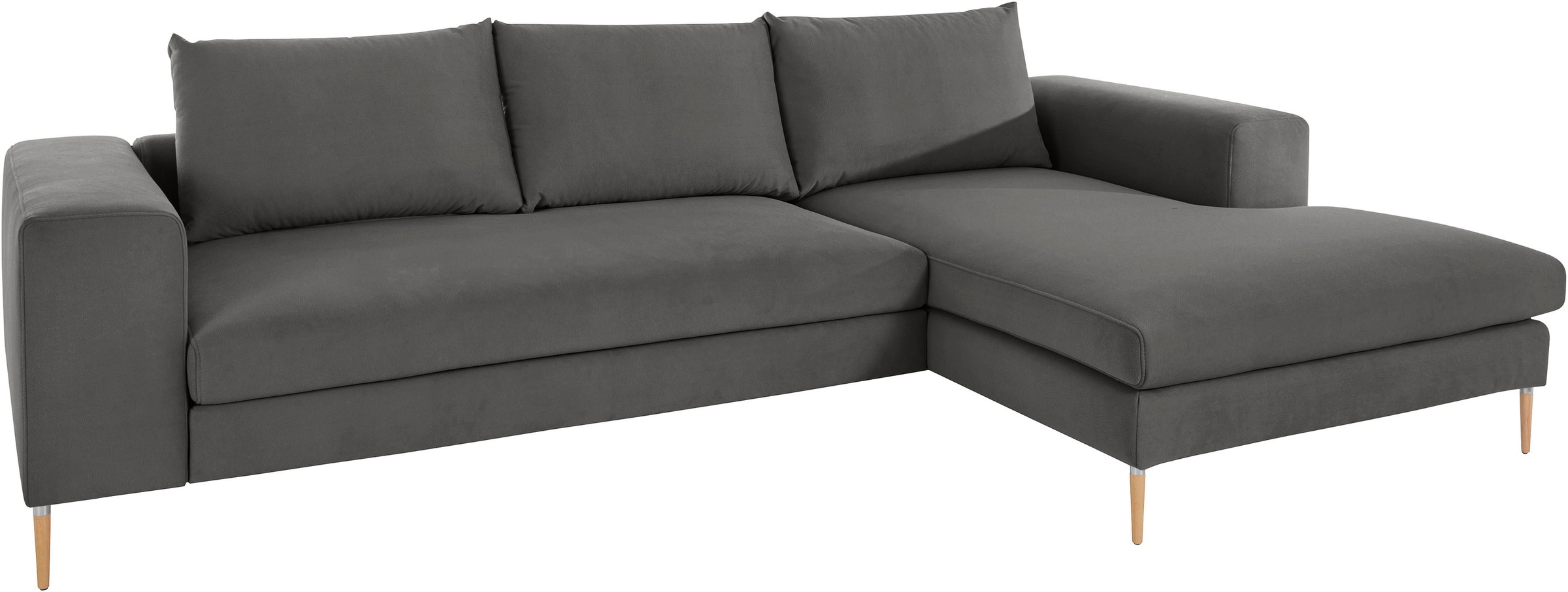 Thumbnail - OTTO products Polsterecke "Finnja, softer, legerer Sitzkomfort, bequem, zeitloses Design, L-Form" Mit Bettfunktion & Bet...