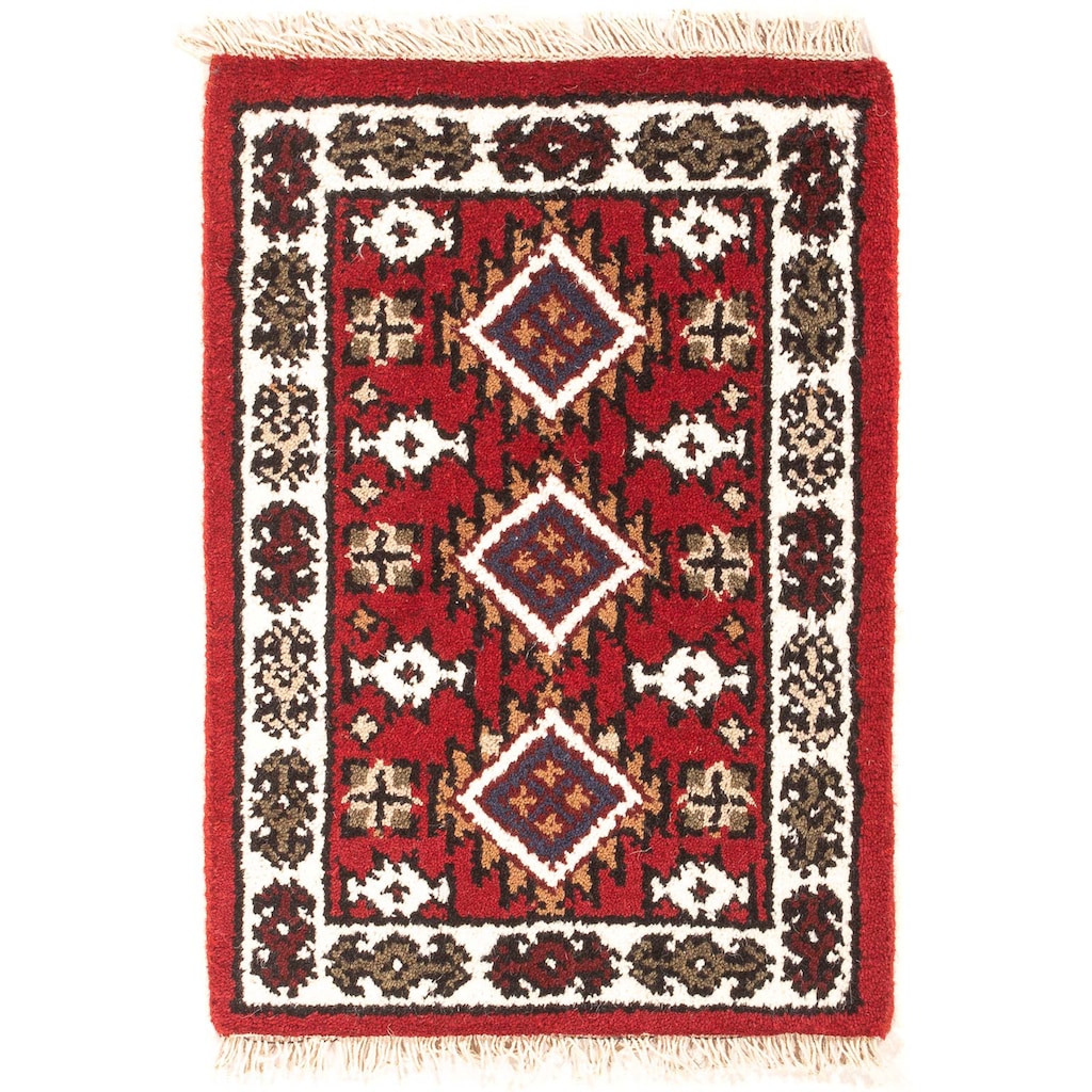 morgenland Orientteppich »Orient - 60 x 40 cm - dunkelrot«, rechteckig