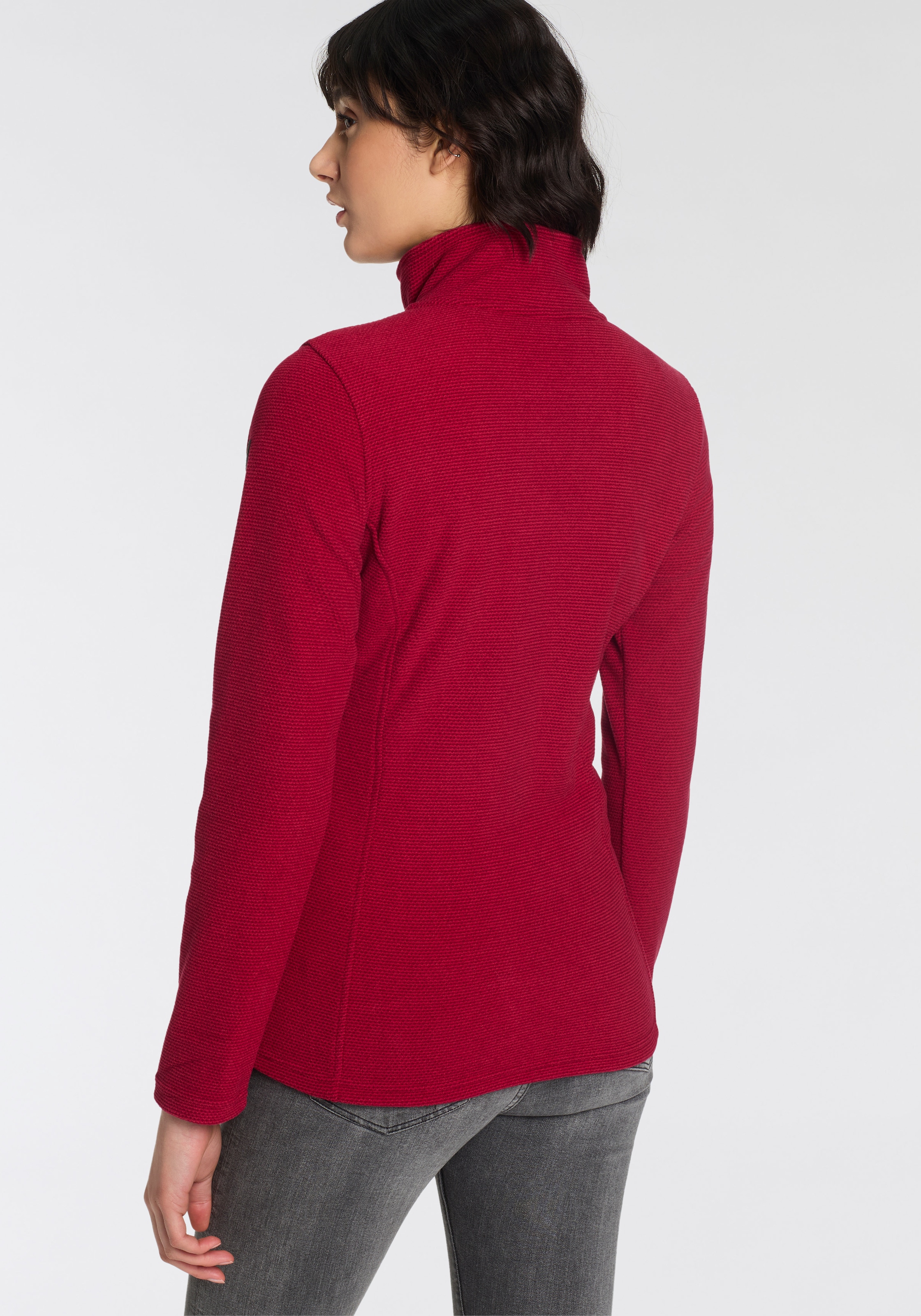 Killtec Fleecejacke, aus strukturiertem Material