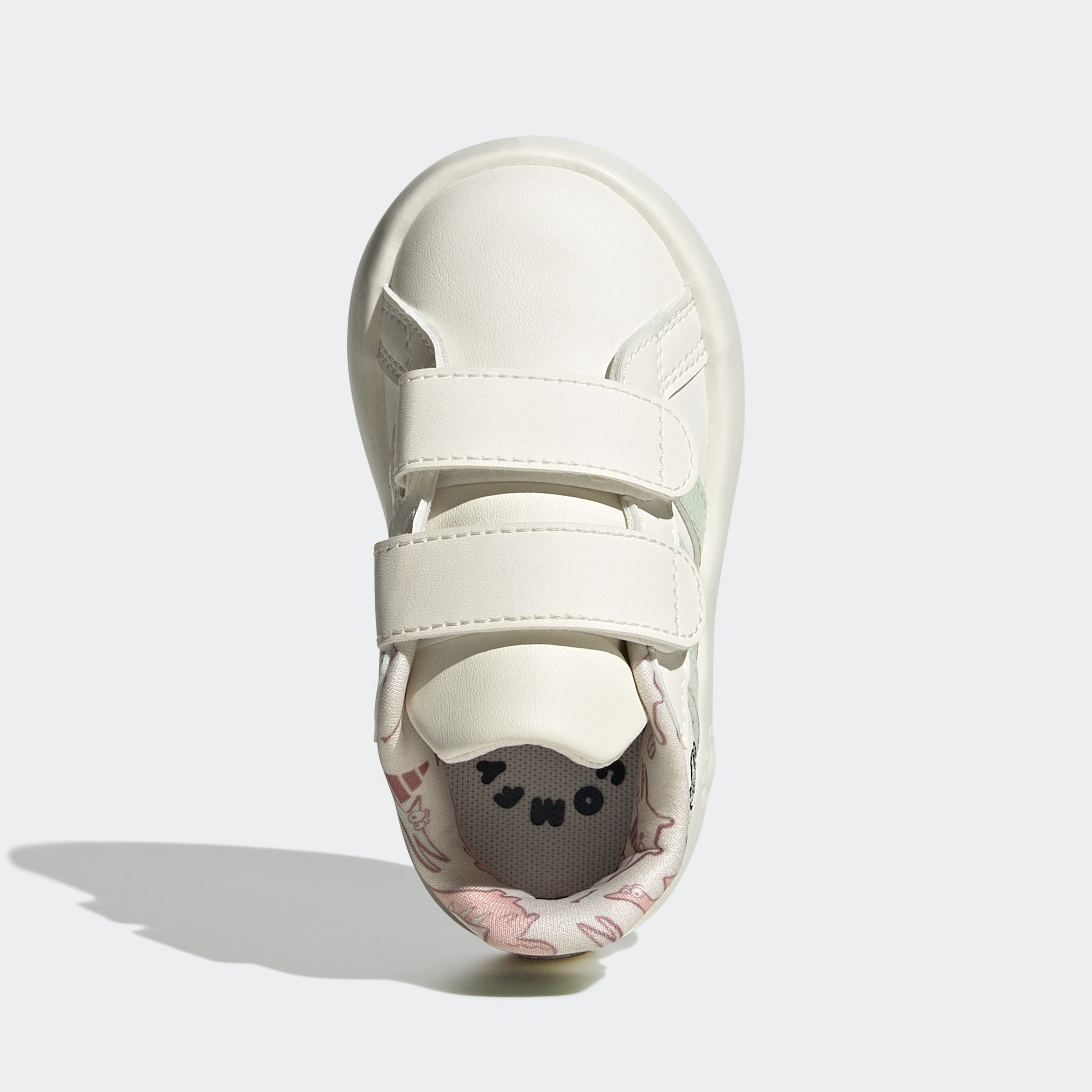 adidas Sportswear Klettschuh »DINO GRAND COURT 2.0 KIDS«, Design auf den Spuren des adidas Superstar, für Kinder
