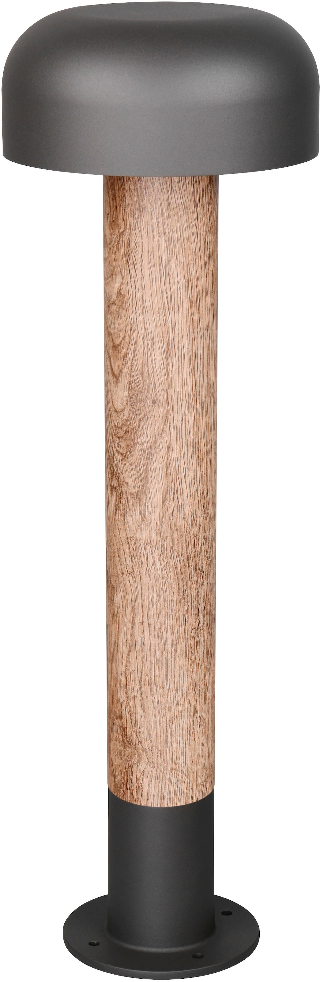 TRIO Leuchten Außen-Stehlampe »FRASER, Outdoor Stehleuchte Höhe 54cm, exkl 1x E27 max 10W, IP54«, 1 flammig, Leuchtmittel E27 | Leuchtmittel wechselbar, Wegeleuchte Garten Terrasse, Ø 19cm Höhe 54cm, Leuchtmittel wechselbar