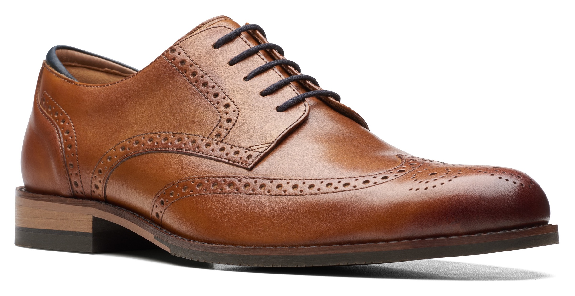 Clarks Budapester »Craft Arlo Limit«, Business Schuh, Schnürschuh mit Softfußbett
