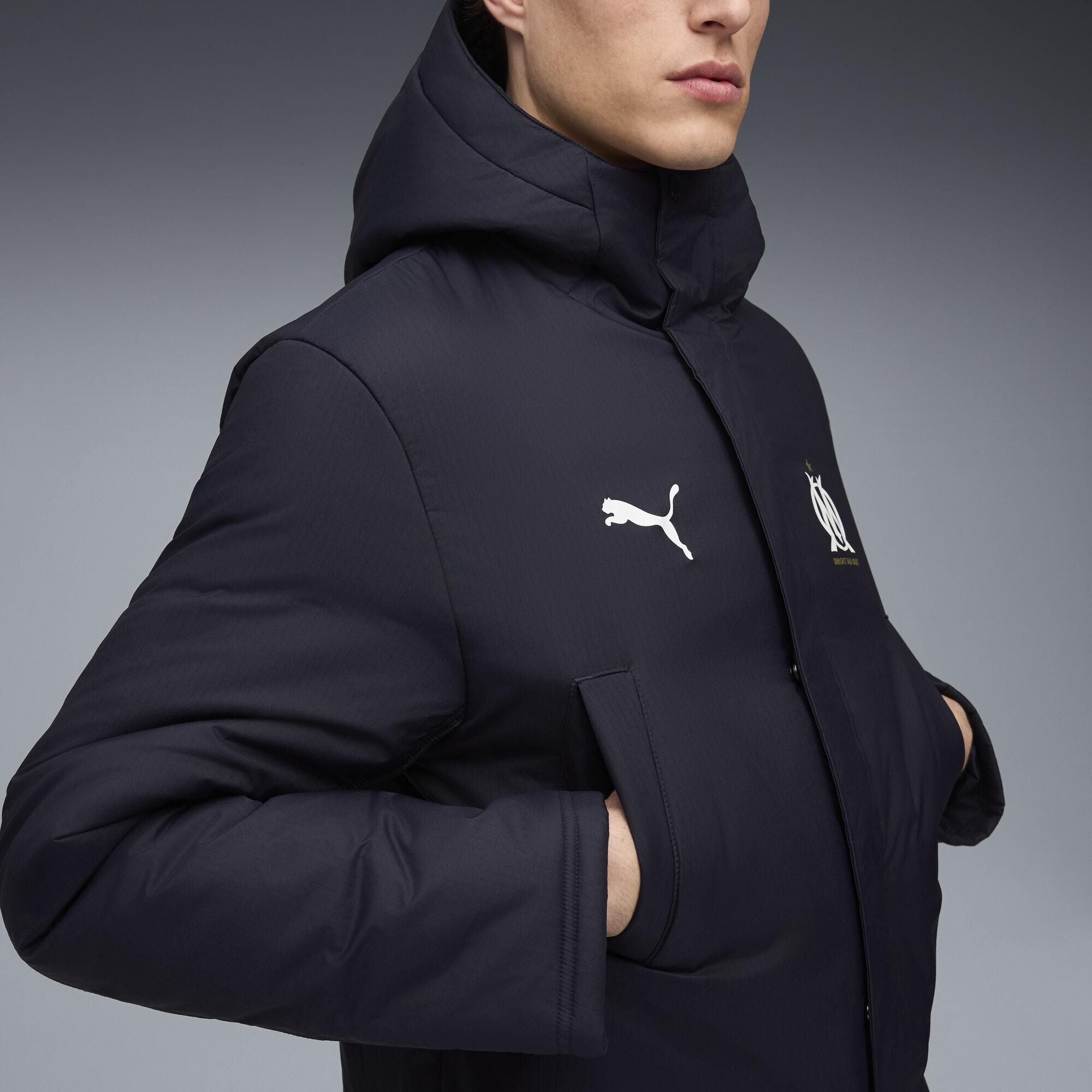 PUMA Parka »Olympique de Marseille Trainingswinterjacke Herren«