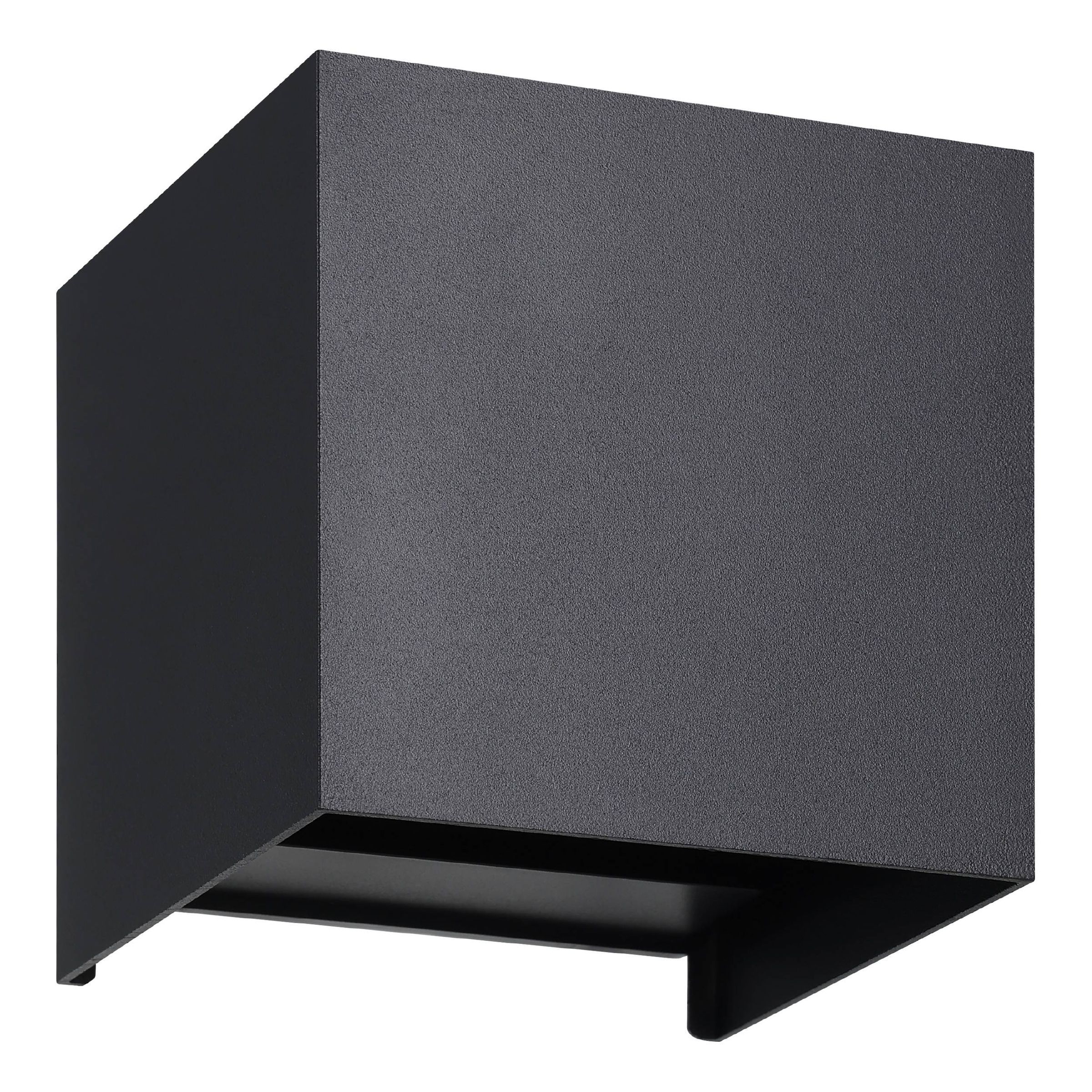 EGLO Wandleuchte »Valmontone Wandlampe,innen, Würfel, indirekte Up und Down Beleuchtung« LED-Modul 1 Stk. Warmweiß