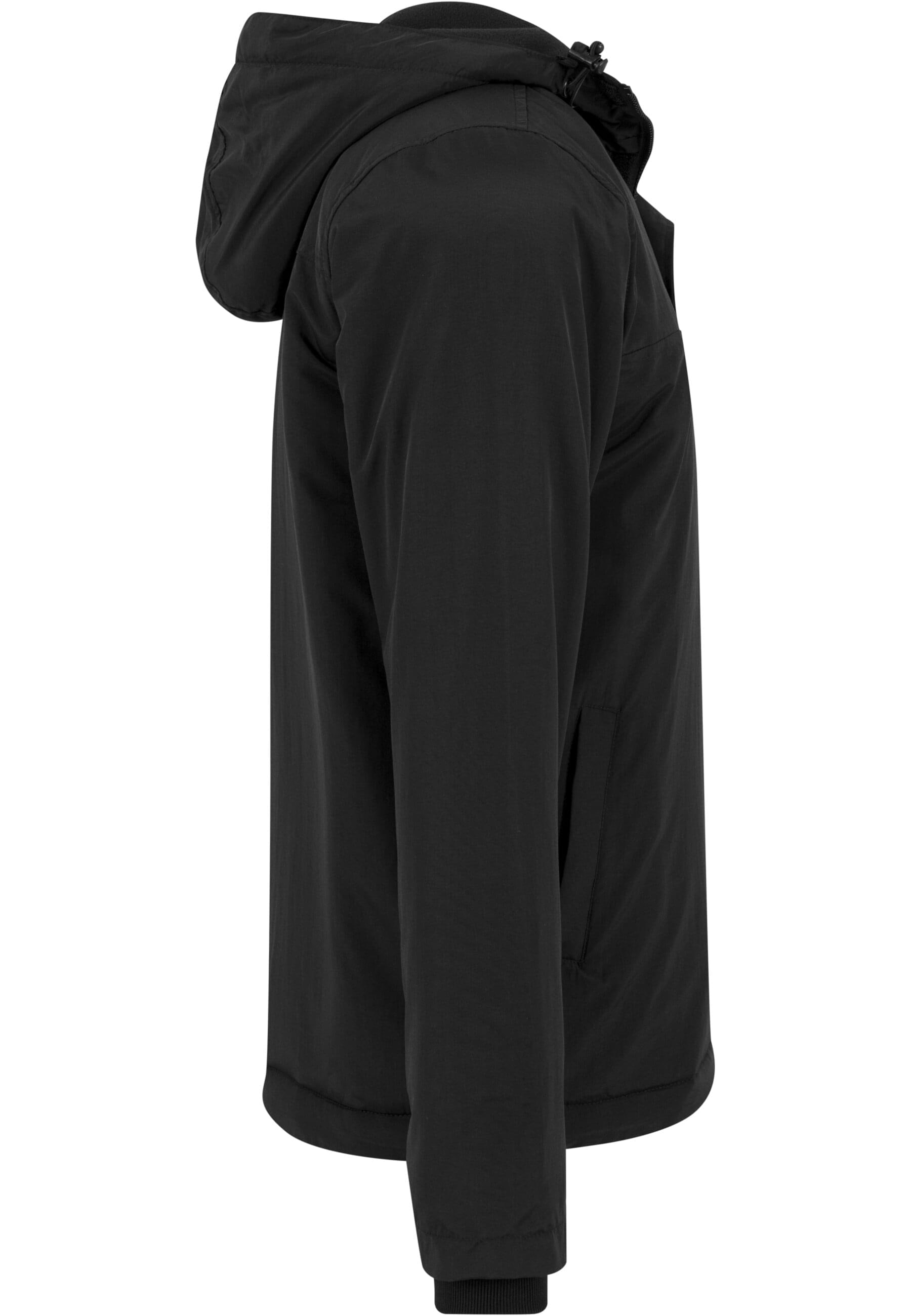 URBAN CLASSICS Allwetterjacke »Urban Classics Herren Padded Pull Over Jacket« 1 Stk. tlg. mit Kapuze