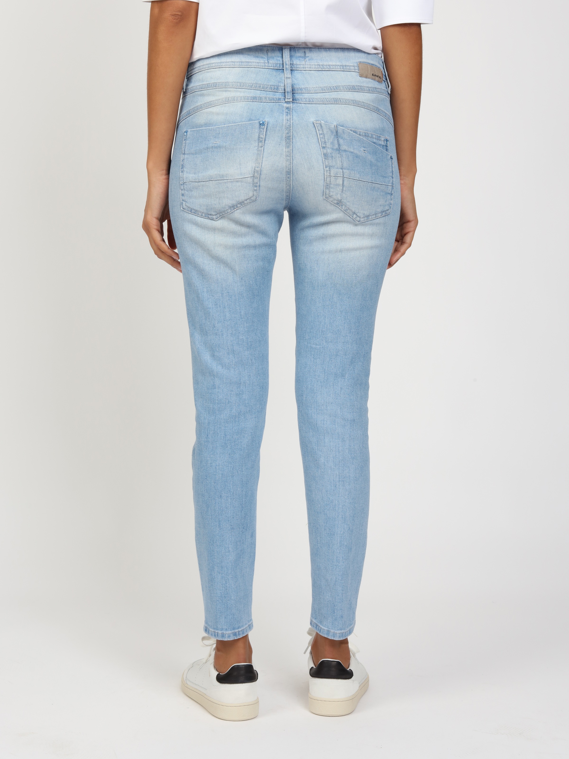 GANG 5-Pocket-Hose "94AMELIE CROPPED" mit doppelter Passe und doppelter, re günstig online kaufen