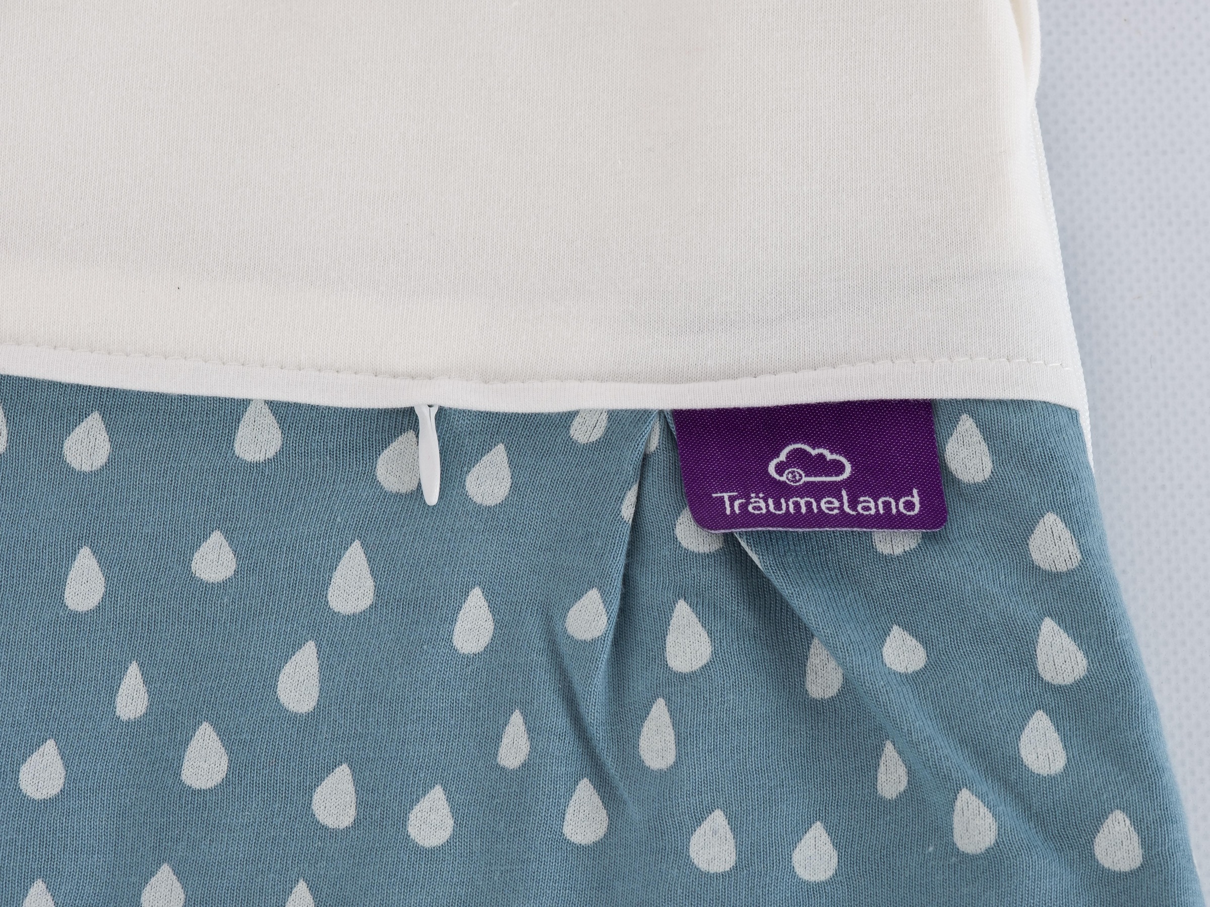Träumeland Babyschlafsack »Set Tropfen Ozeanblau«, (Packung, 3 tlg., 3er-Pack)