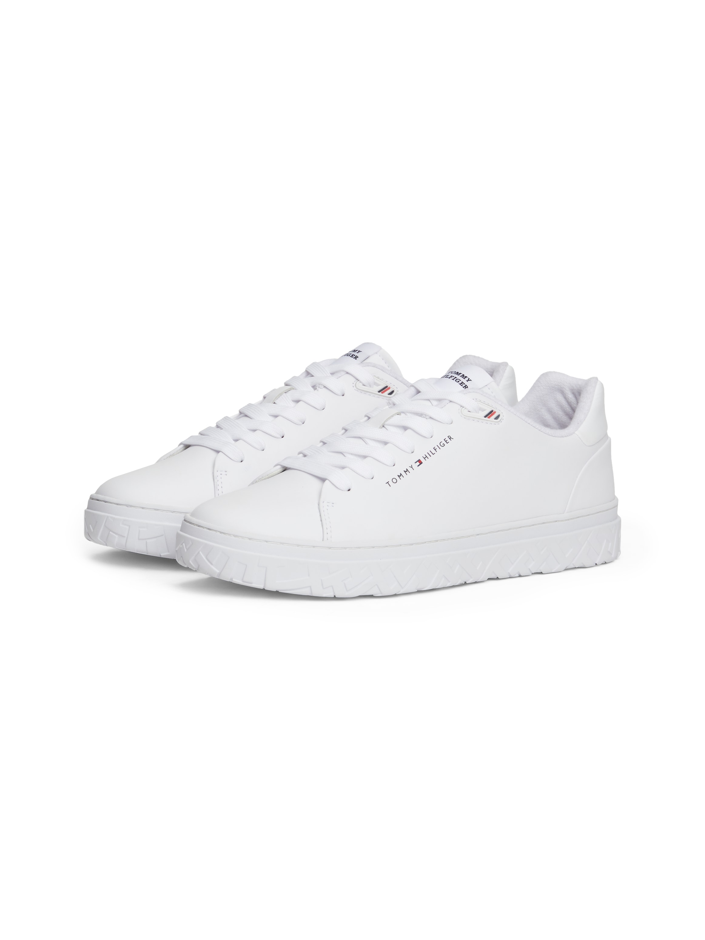 Tommy Hilfiger Sneaker "COURT THICK CUPSOLE LEATHER", Plateau, Freizeitschu günstig online kaufen