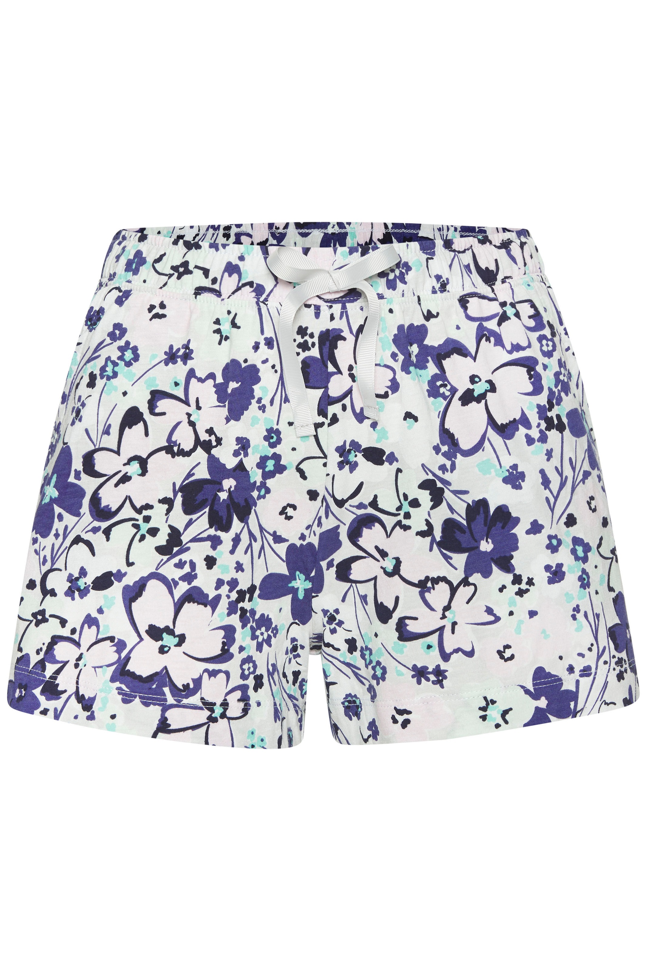 s.Oliver Pyjamashorts, mit schönem Allover-Print