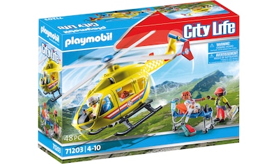 Playmobil® Konstruktions-Spielset »Rettungshelikopter (71203), City Life«, Made in Europe kaufen