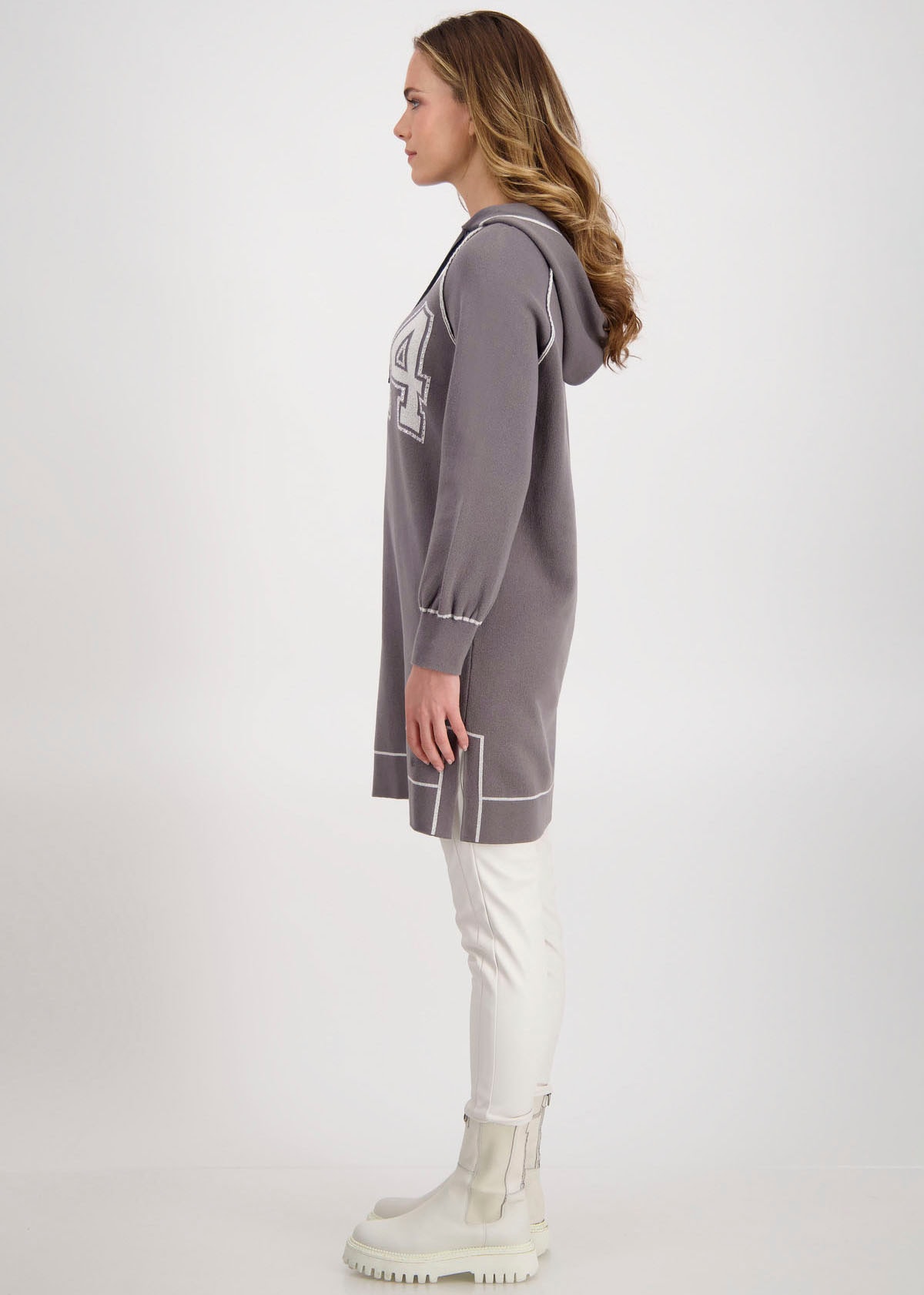 Monari mit | Kapuze BAUR bestellen Sweatkleid,