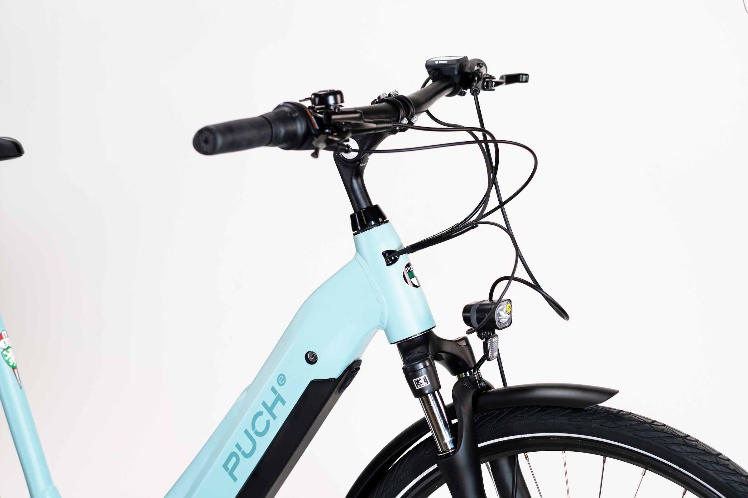 PUCH »PUCH C5.3 NEXUS / BOSCH 500 Wh 28" grün 7-Gänge« 7 Gang Shimano Nexus Schaltwerk Nabenschaltung Mittelmotor 250 W BOSCH PERFORMANCE LINE 36 V/250 W, Mittelmotor