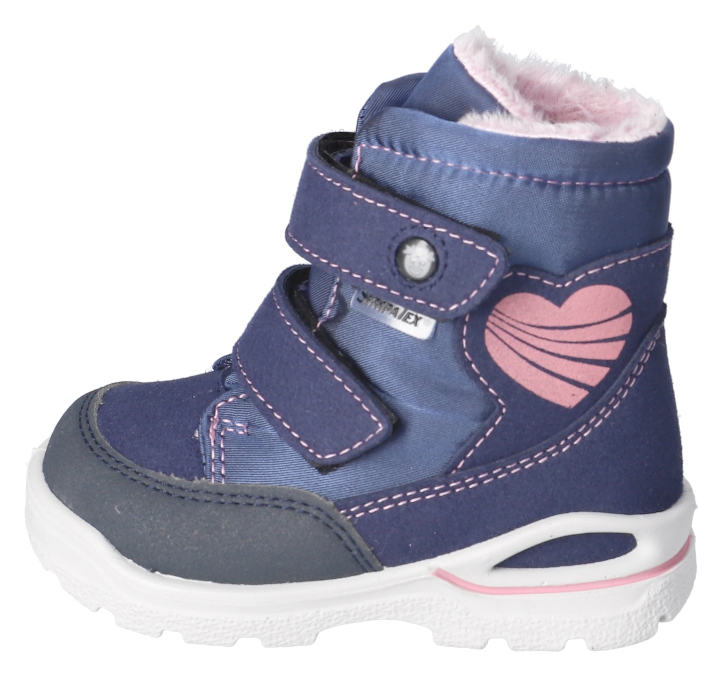 PEPINO by RICOSTA Klettstiefel »Fina WMS: normal«, Kindergartenschuh, Winterstiefel mit wasserdichter Sympatex Membran