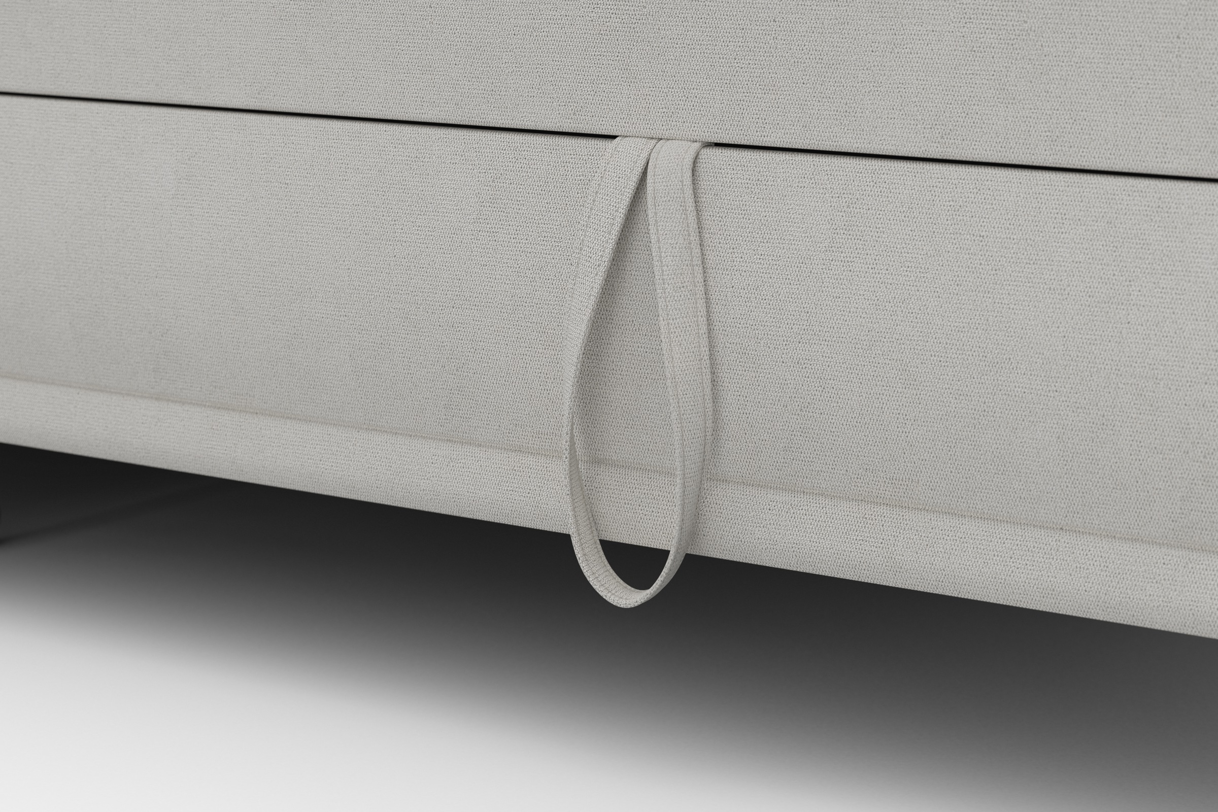 sit&more Ecksofa »Cabrio L-Form, mit Sitztiefenverstellung, Arm- und Kopfteilverstellung«, 2 Nierenkissen, Federkern, optional Bettfunktion und Stauraum