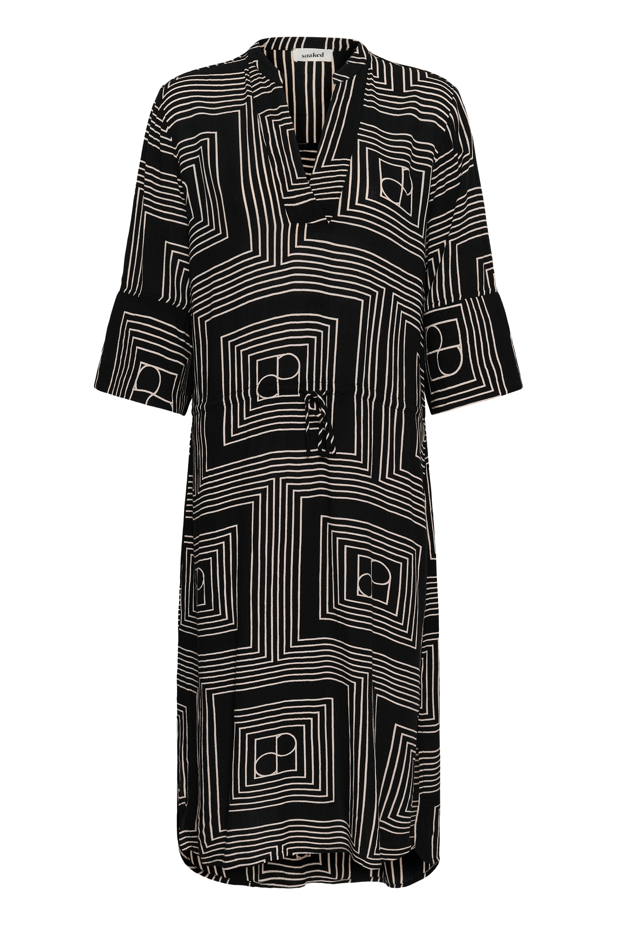 SOAKED IN LUXURY Midikleid "Damen Kleid SLZaya"