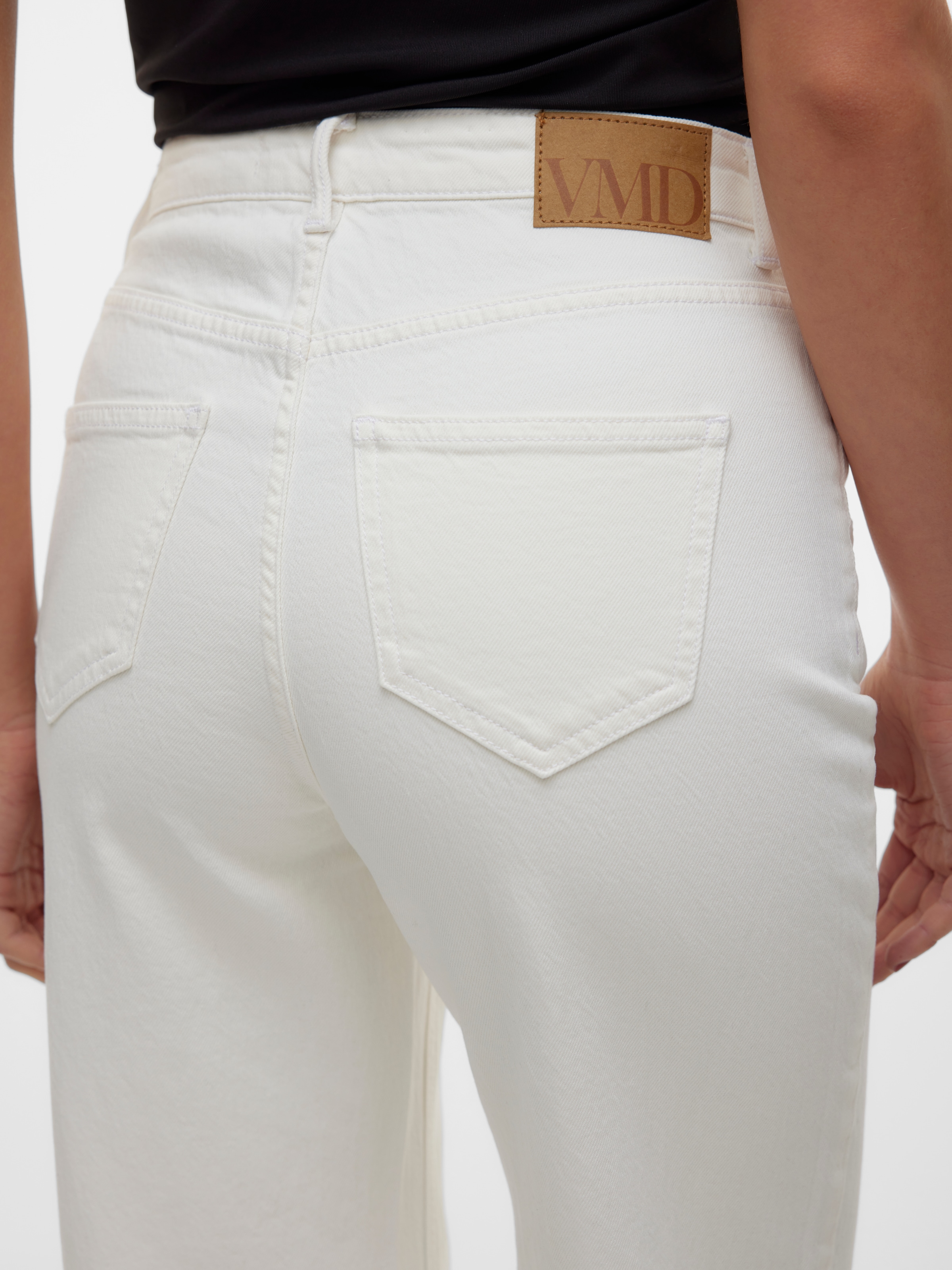 Vero Moda High-waist-Jeans »VMTESSA HR WIDE JEANS COLOR GA NOOS« mit Eingrifftaschen