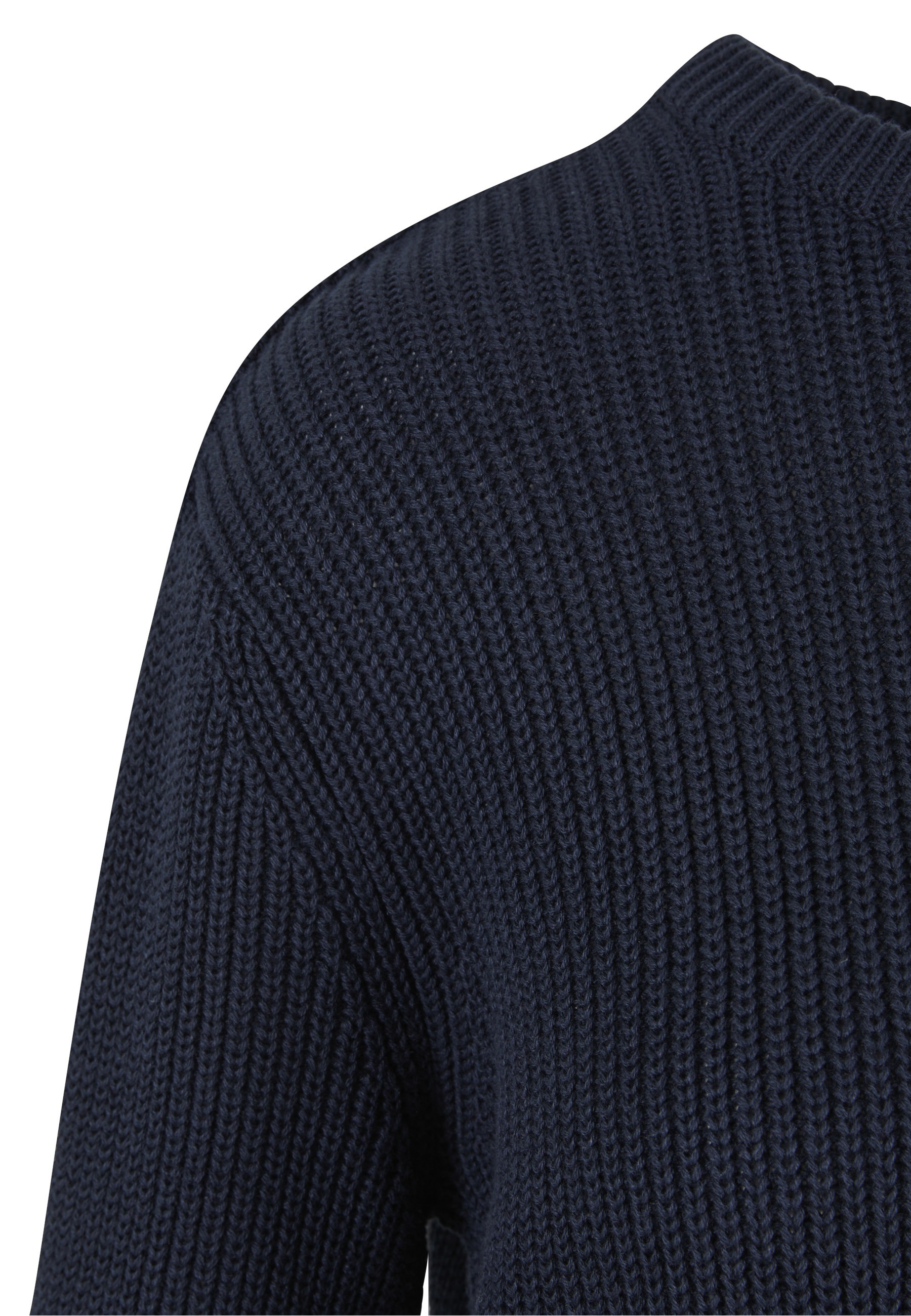 URBAN CLASSICS Fleecepullover »Urban Classics Damen Ladies Rib Knit Sweater«
