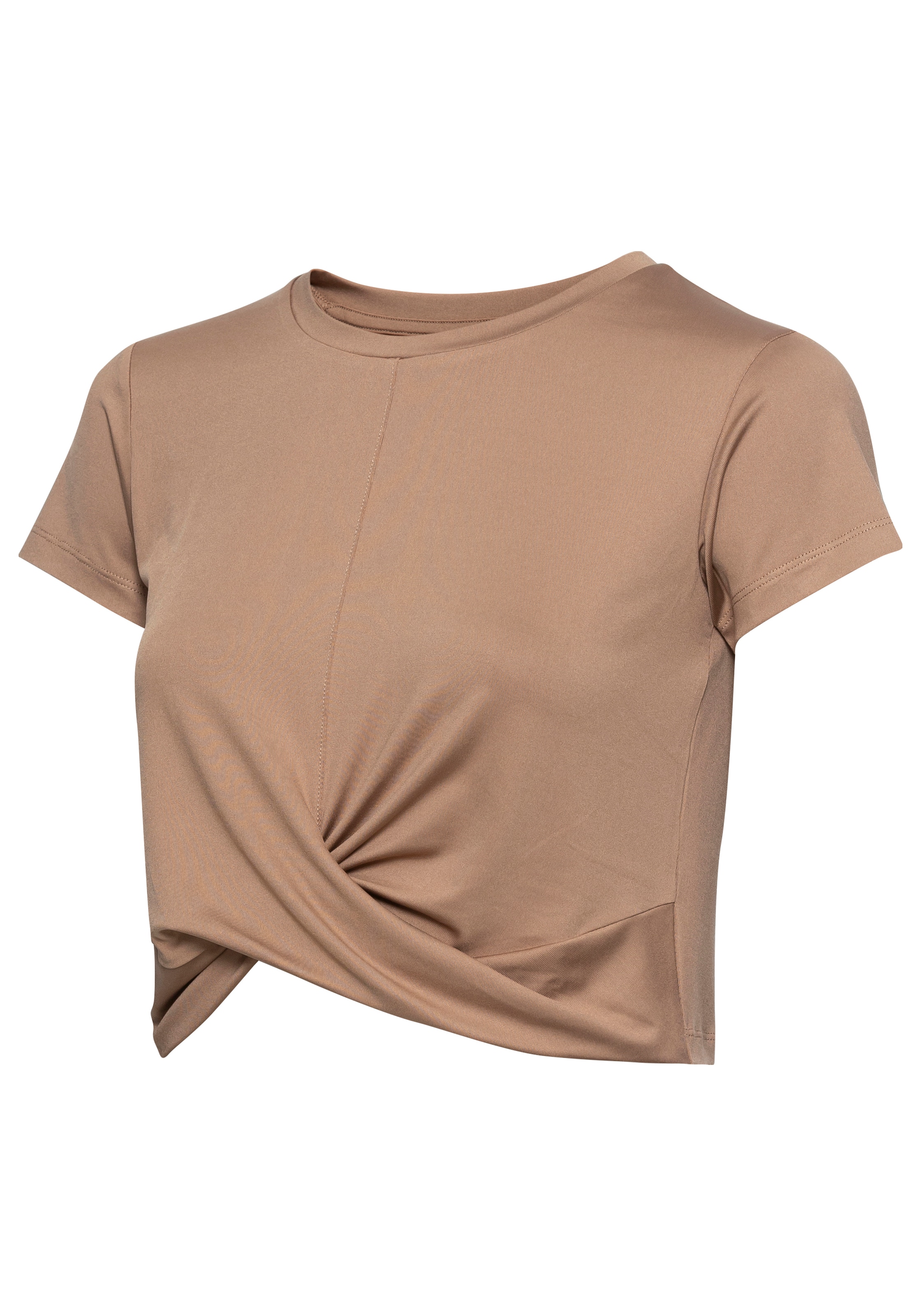 LASCANA ACTIVE T-Shirt »- Sportshirt«, in Wickeloptik