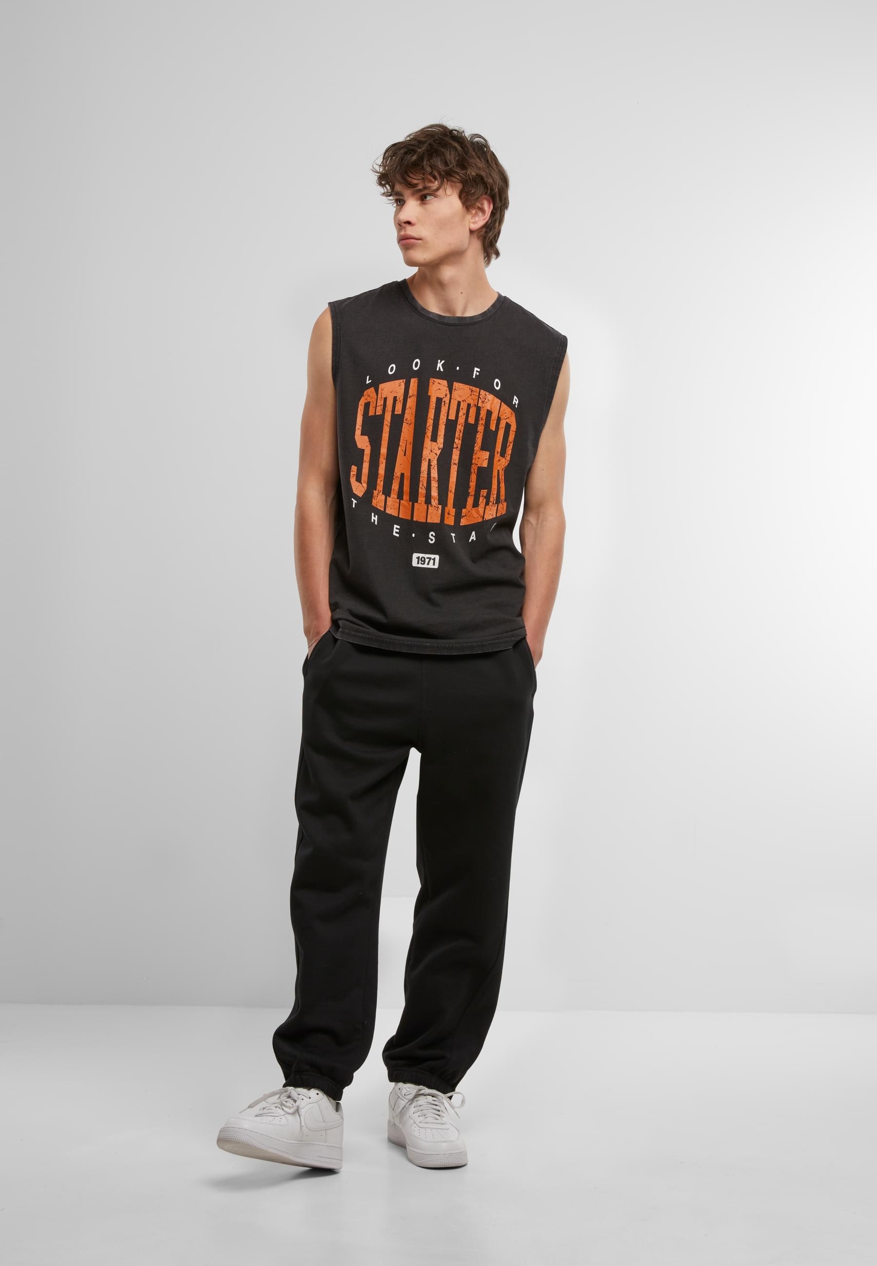 Starter Black Label Tanktop »Starter Black Label Starter Sleeveless Washed Tee« 1 Stk. tlg.