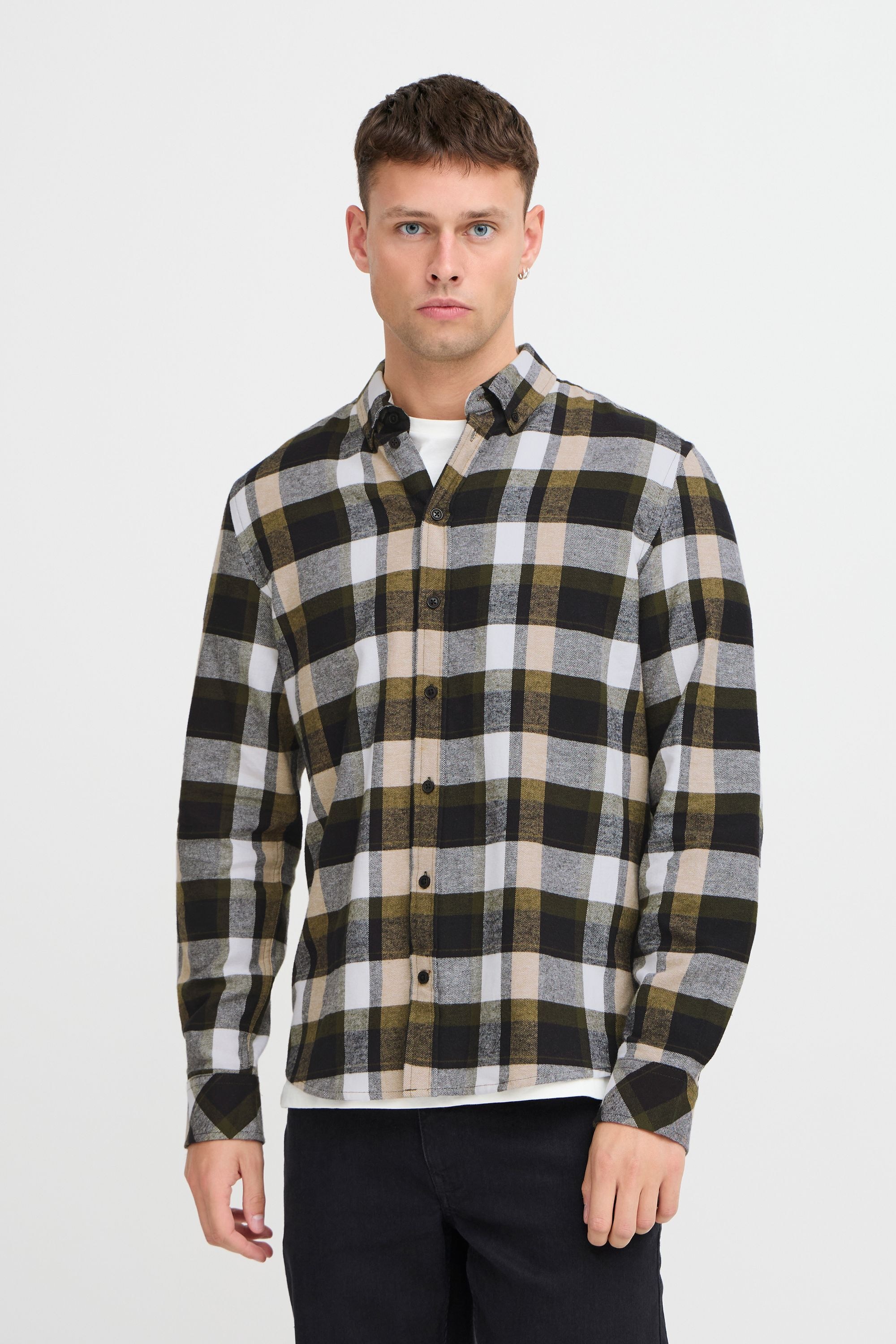 Blend Langarmhemd "BHShirt", Lässiges kariertes Langarmhemd günstig online kaufen