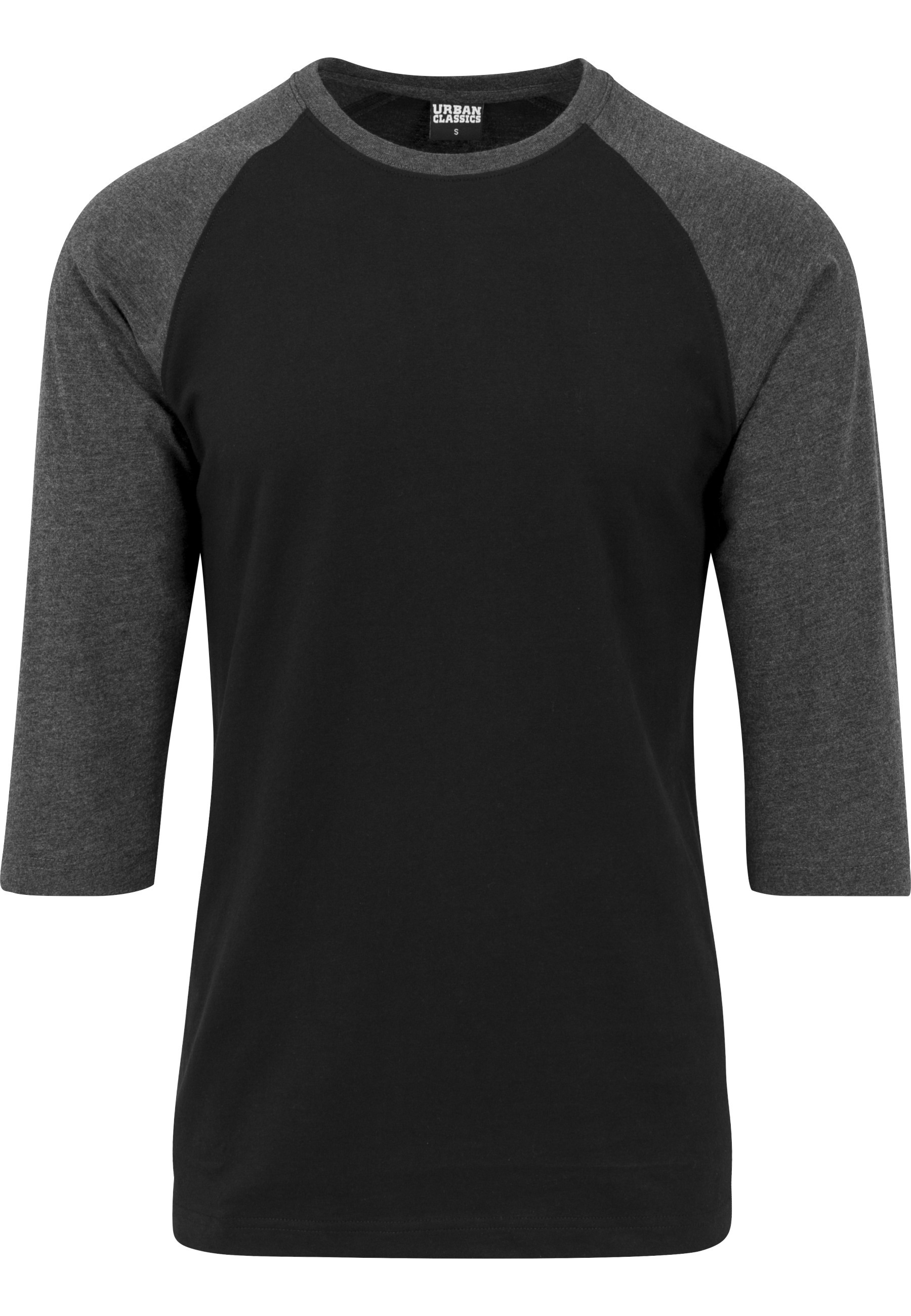 URBAN CLASSICS T-Shirt "Urban Classics Herren Contrast 3/4 Sleeve Raglan Tee" 1 Stk.